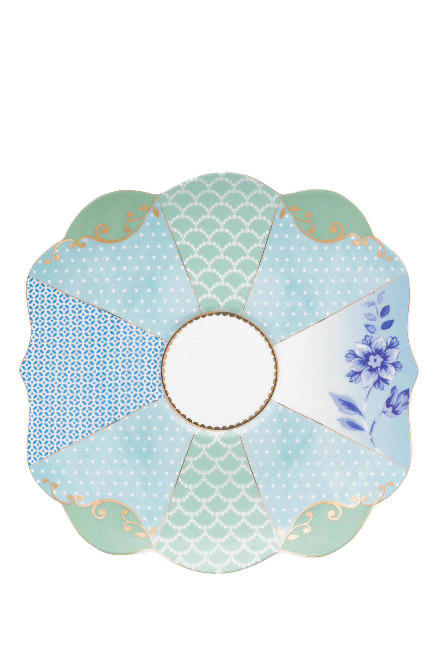 Royal Flowers Cup & Saucer