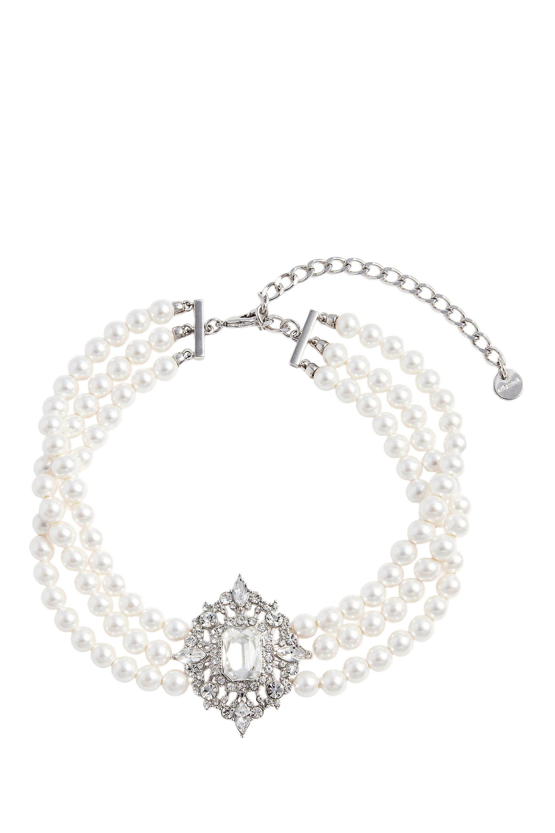 Crystal Pearl Choker