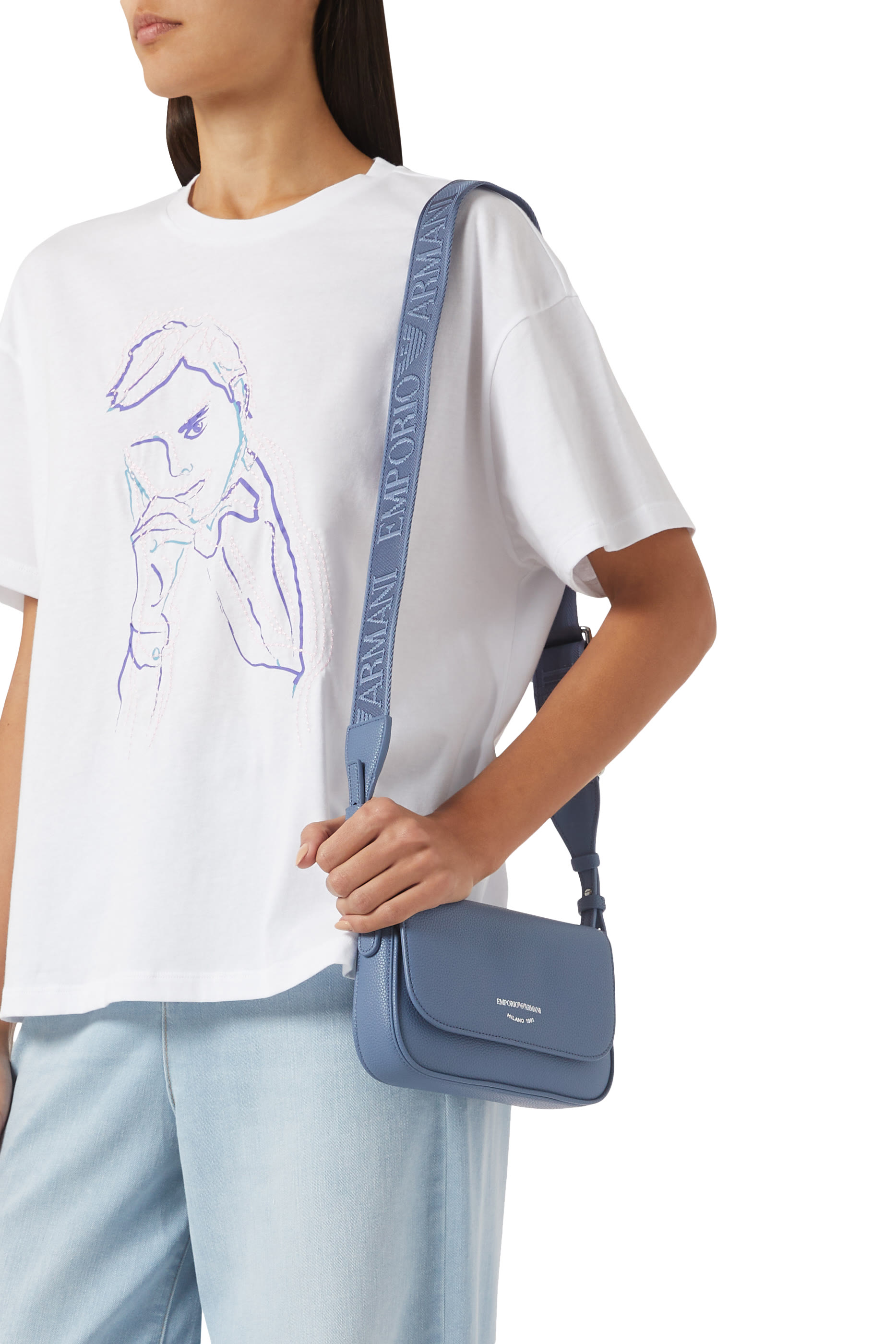 Lilly Faux Leather Crossbody Bag