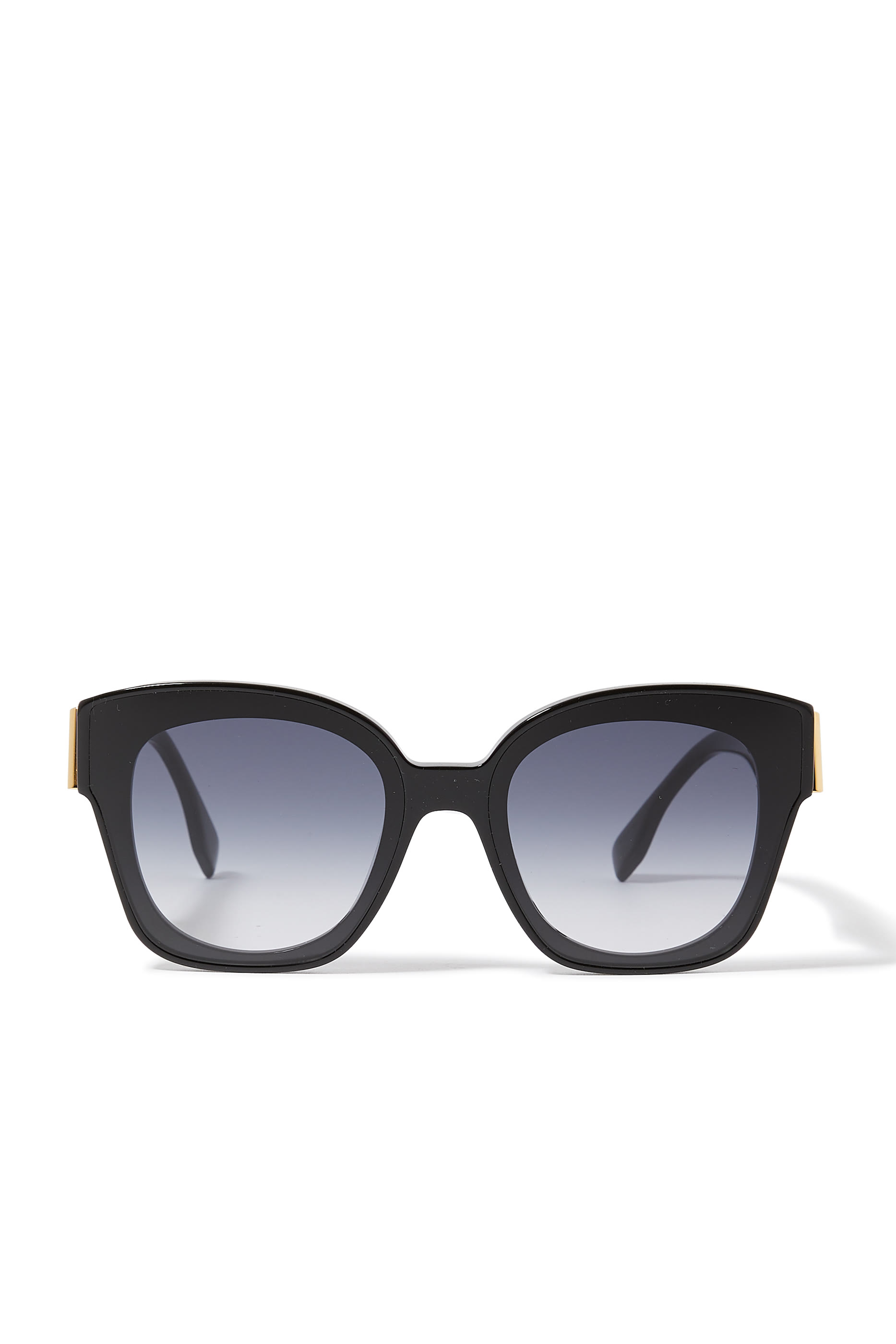 Fendi First Black Square Sunglasses