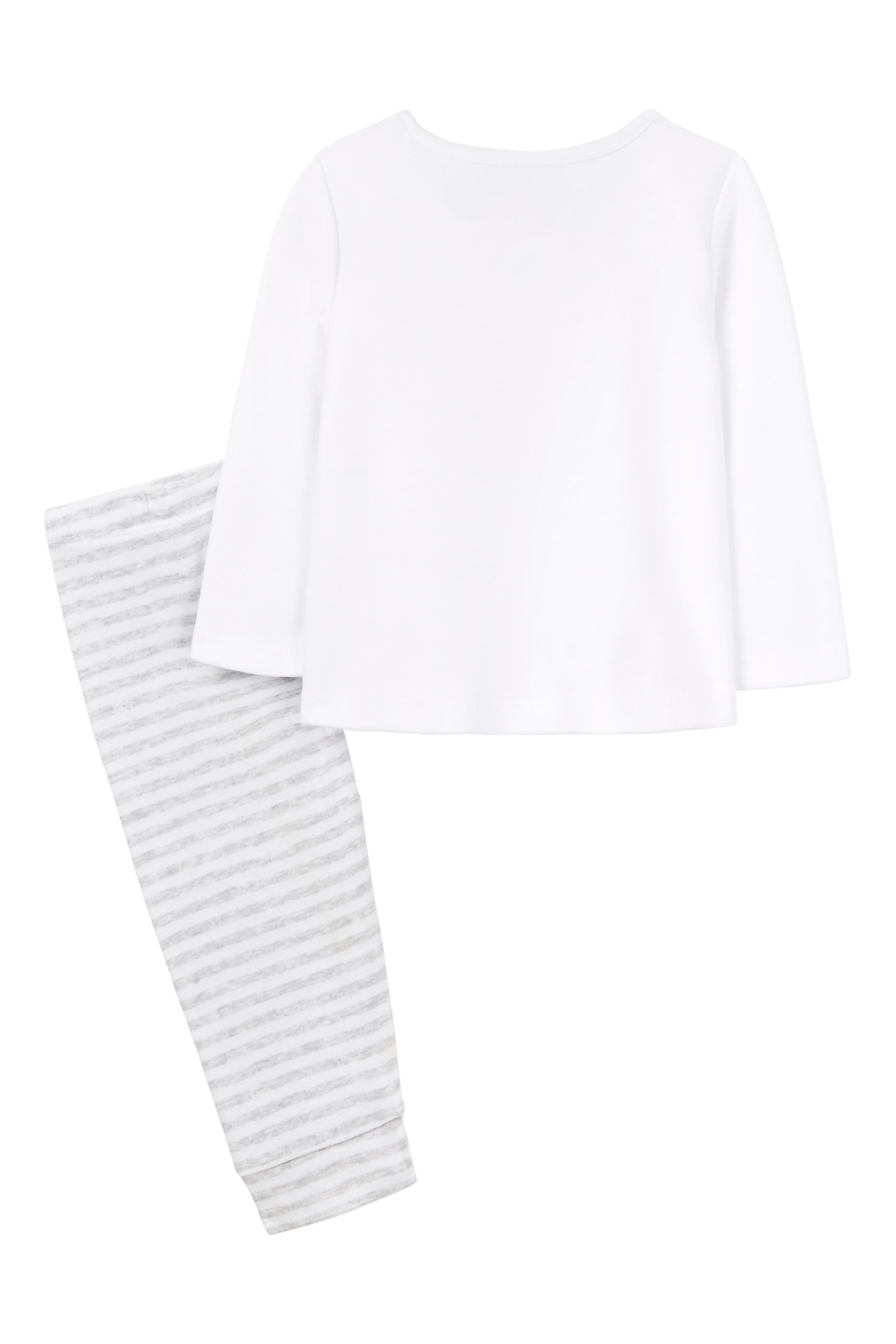 Kids Party Animals Embroidered Pajamas Organic Cotton