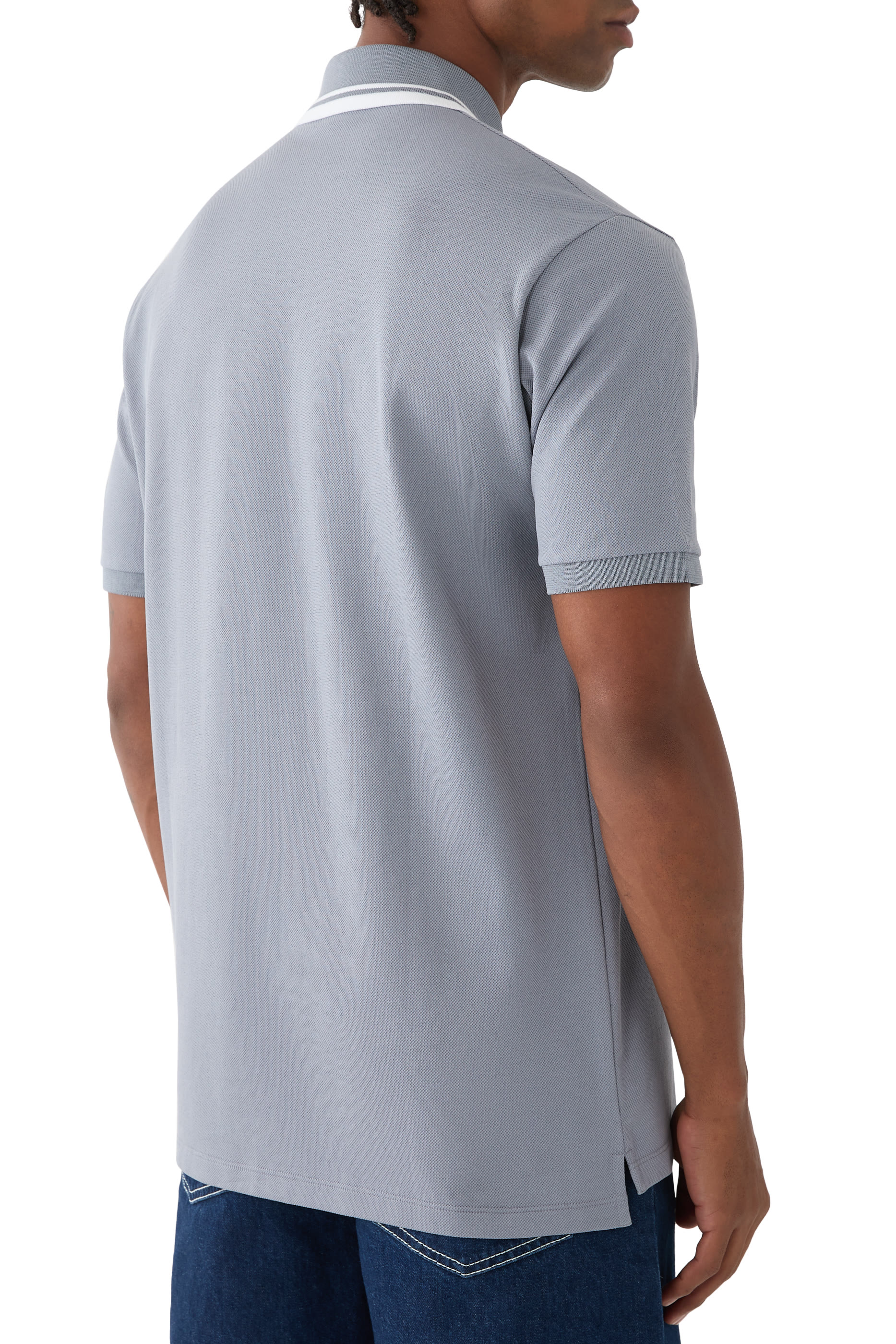 Cotton Piquet GG Stretch Polo