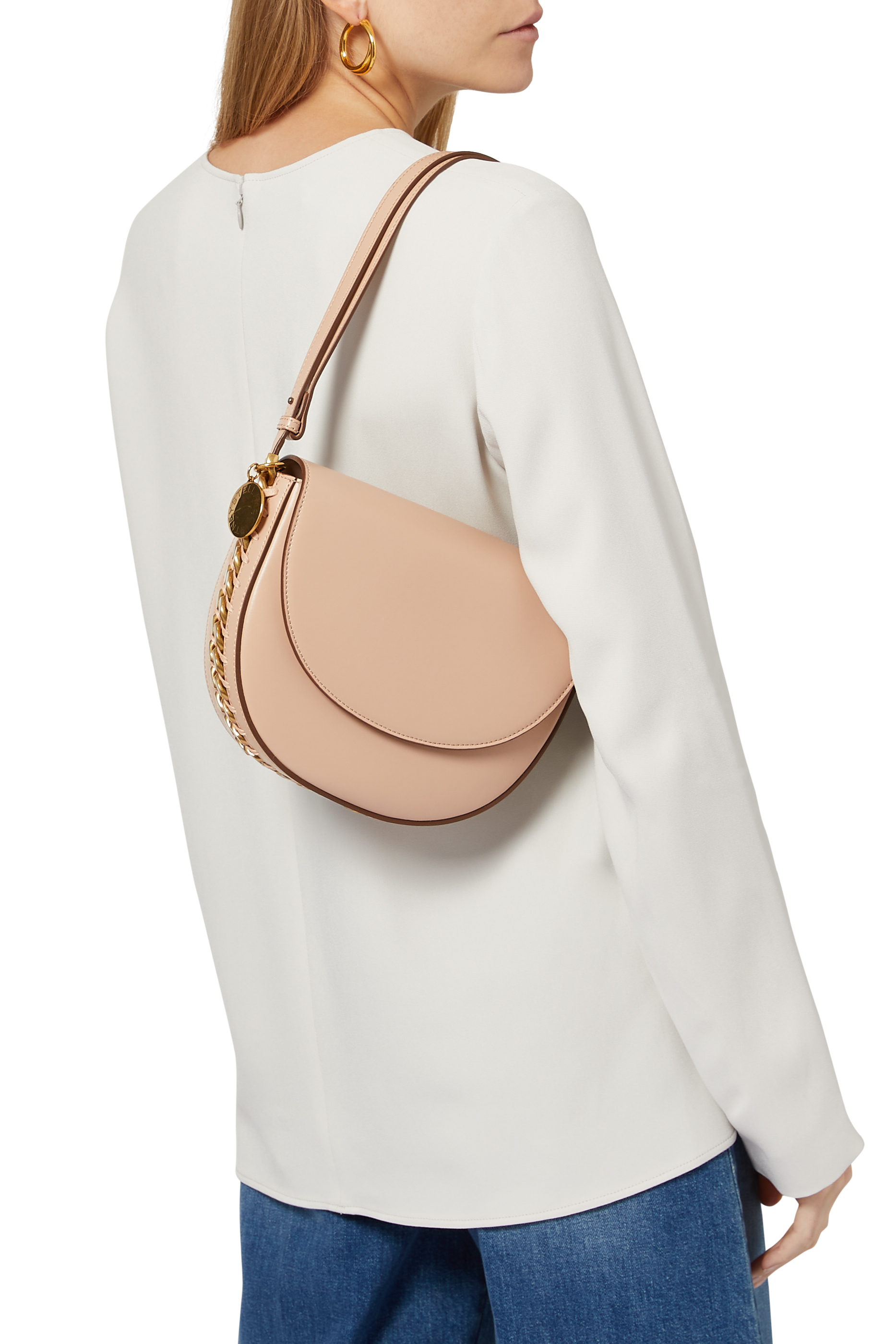 Frayme Medium Flap Shoulder Bag