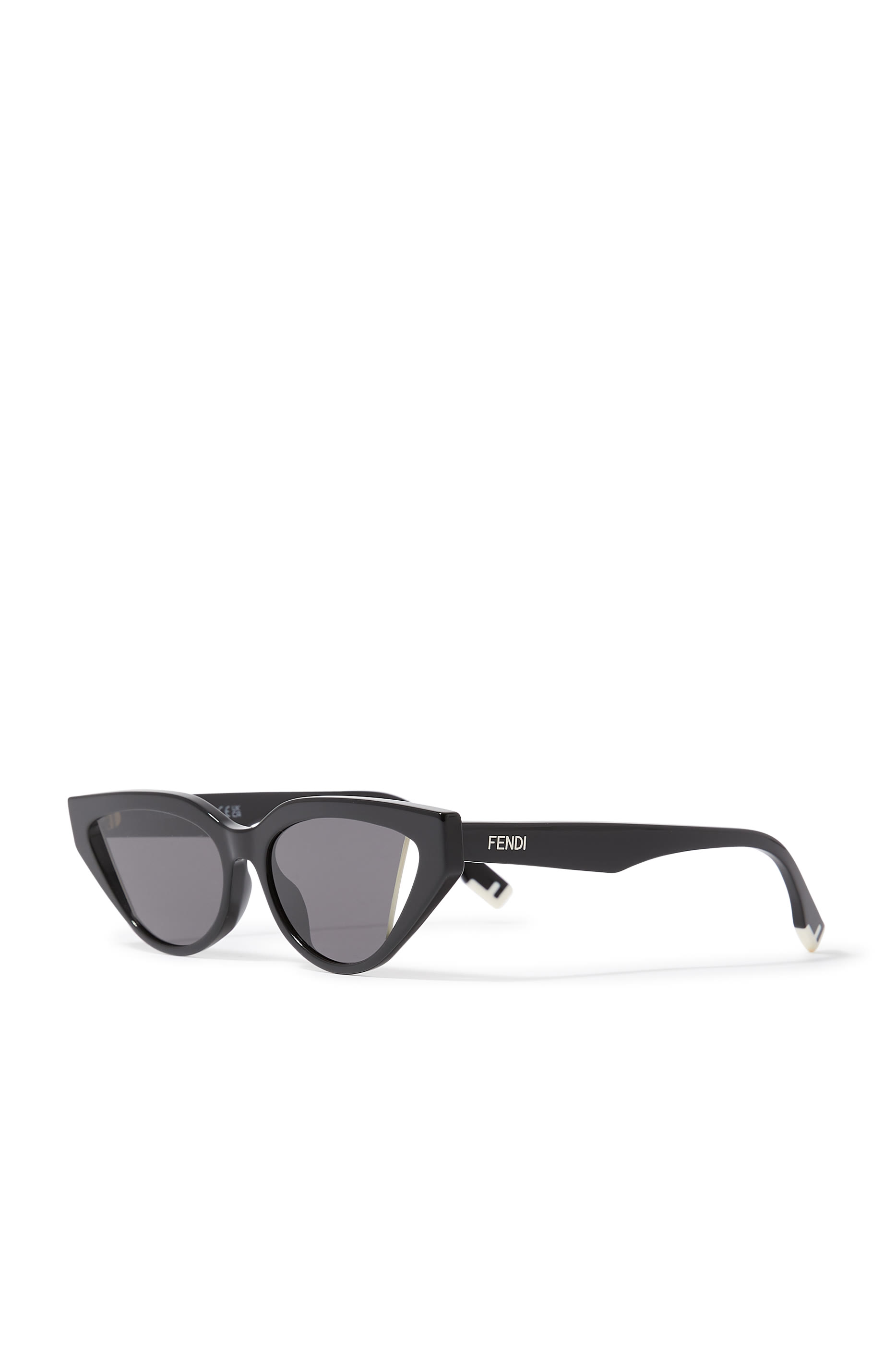 Fendi Way Black Cat Eye Sunglasses