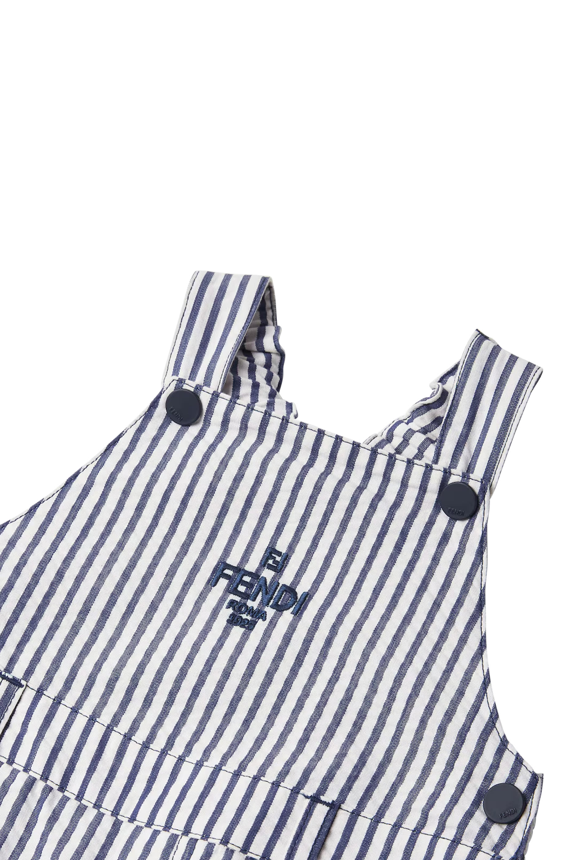 Kids Striped Overalls