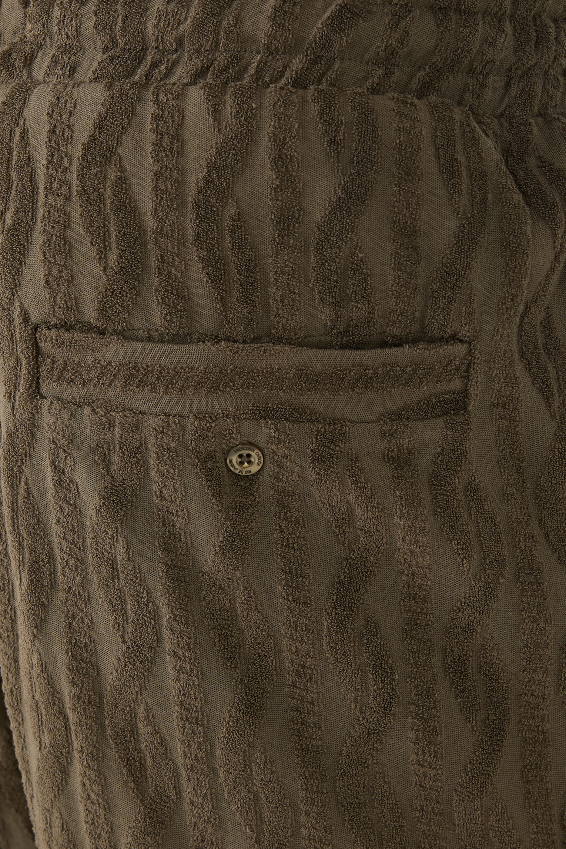  Augusto Terry Jacquard Shorts