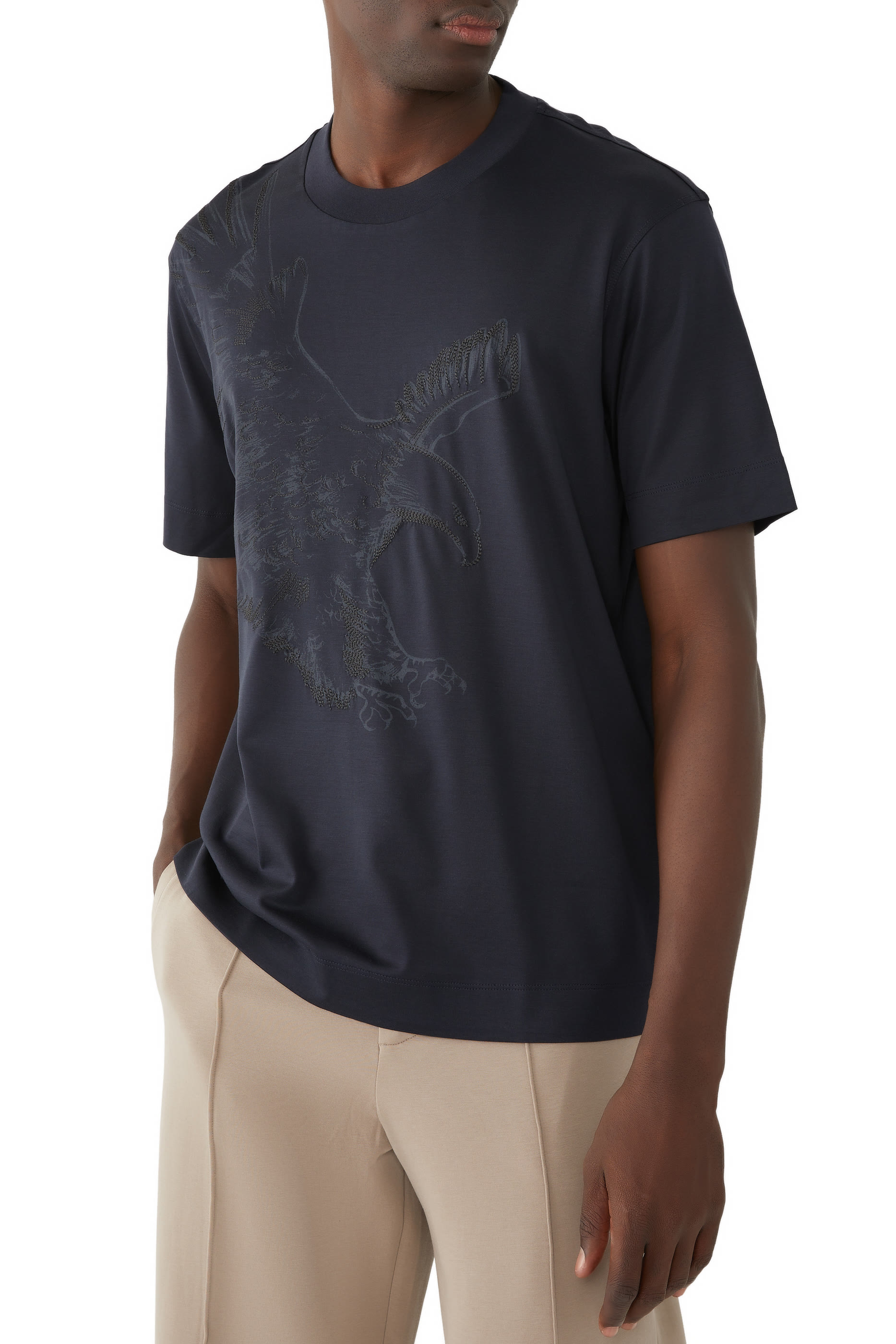 Macro Eagle Logo T-Shirt