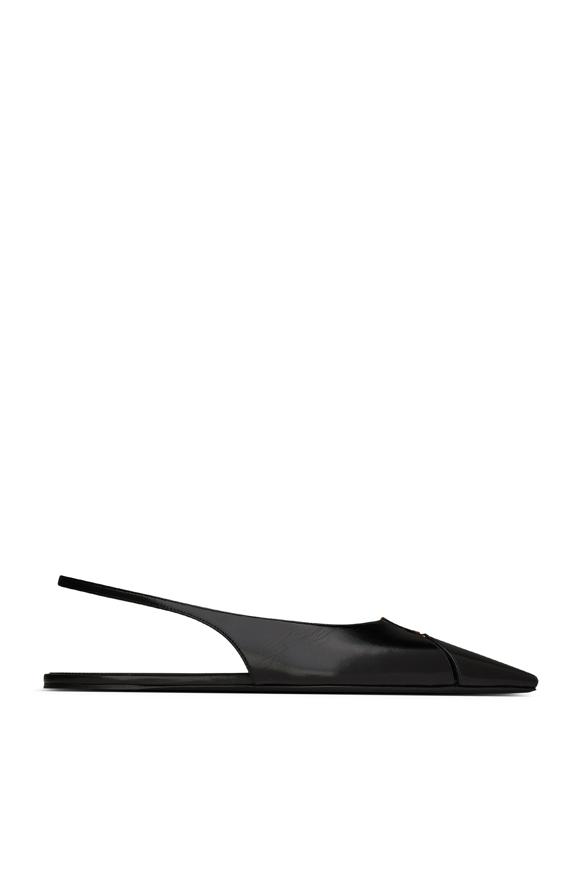 Babylone Slingback Flats in Smooth Leather 