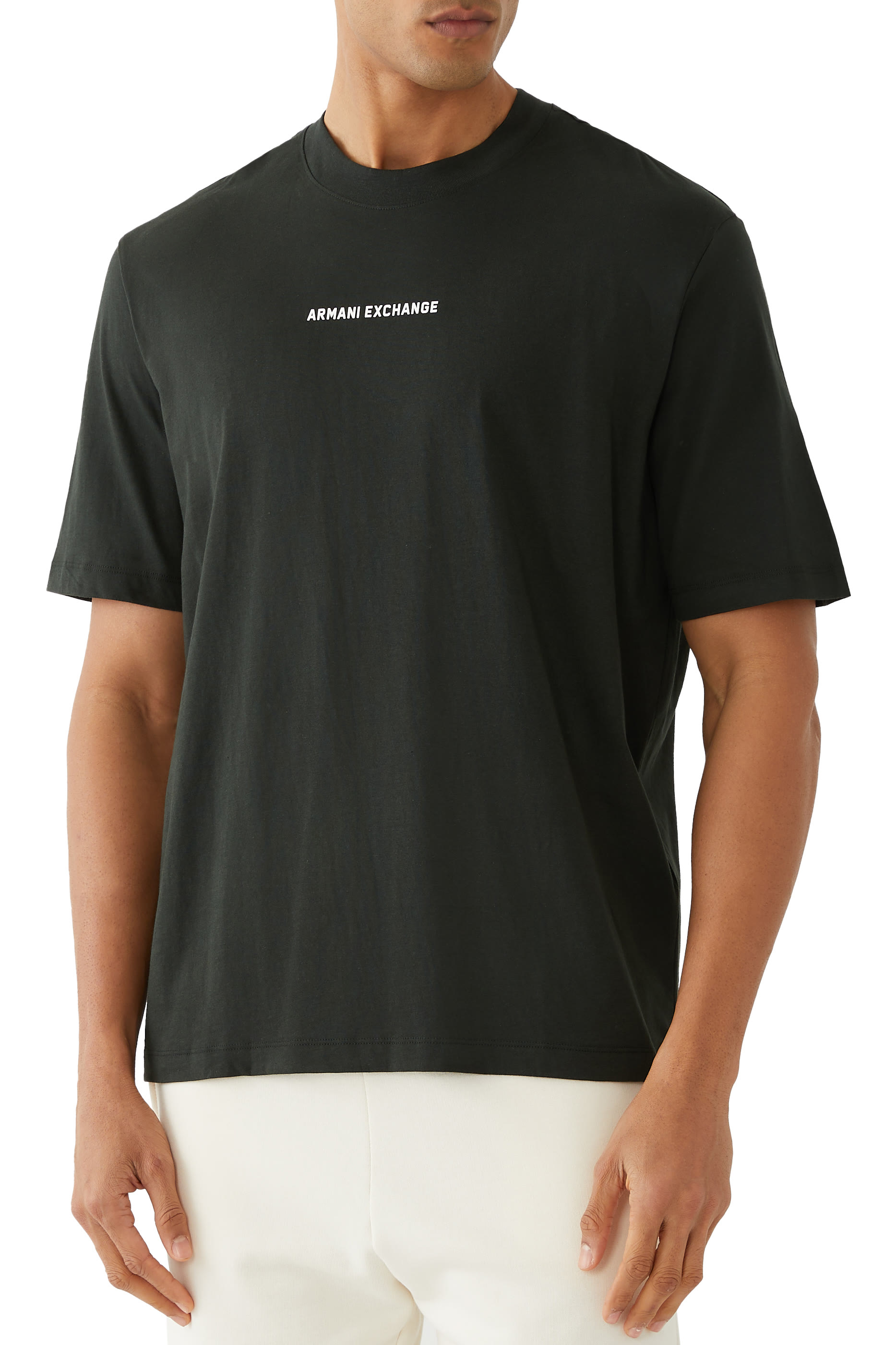 Logo-Print Front and Back T-Shirt