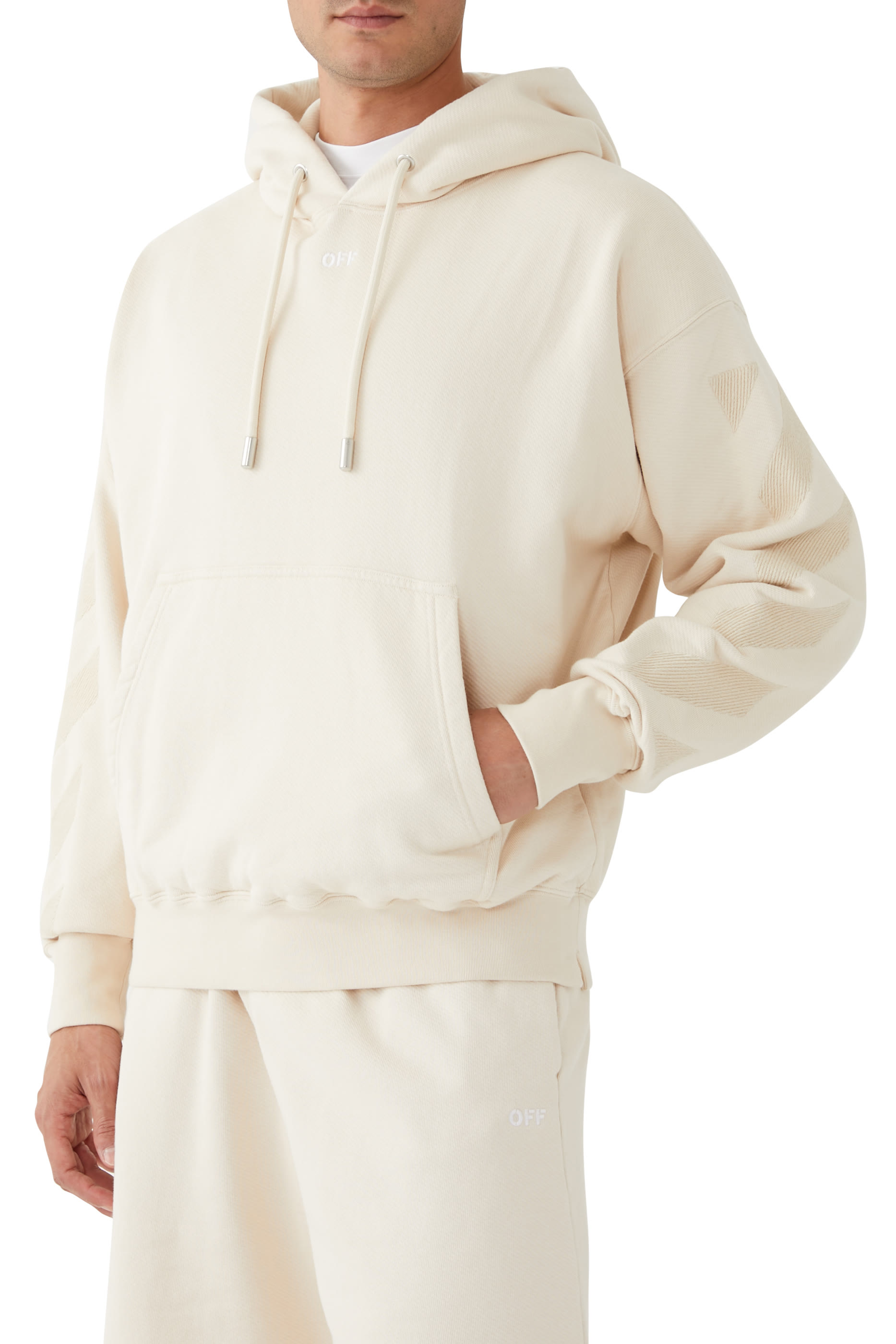 Diagonal Stripe Skate Hoodie