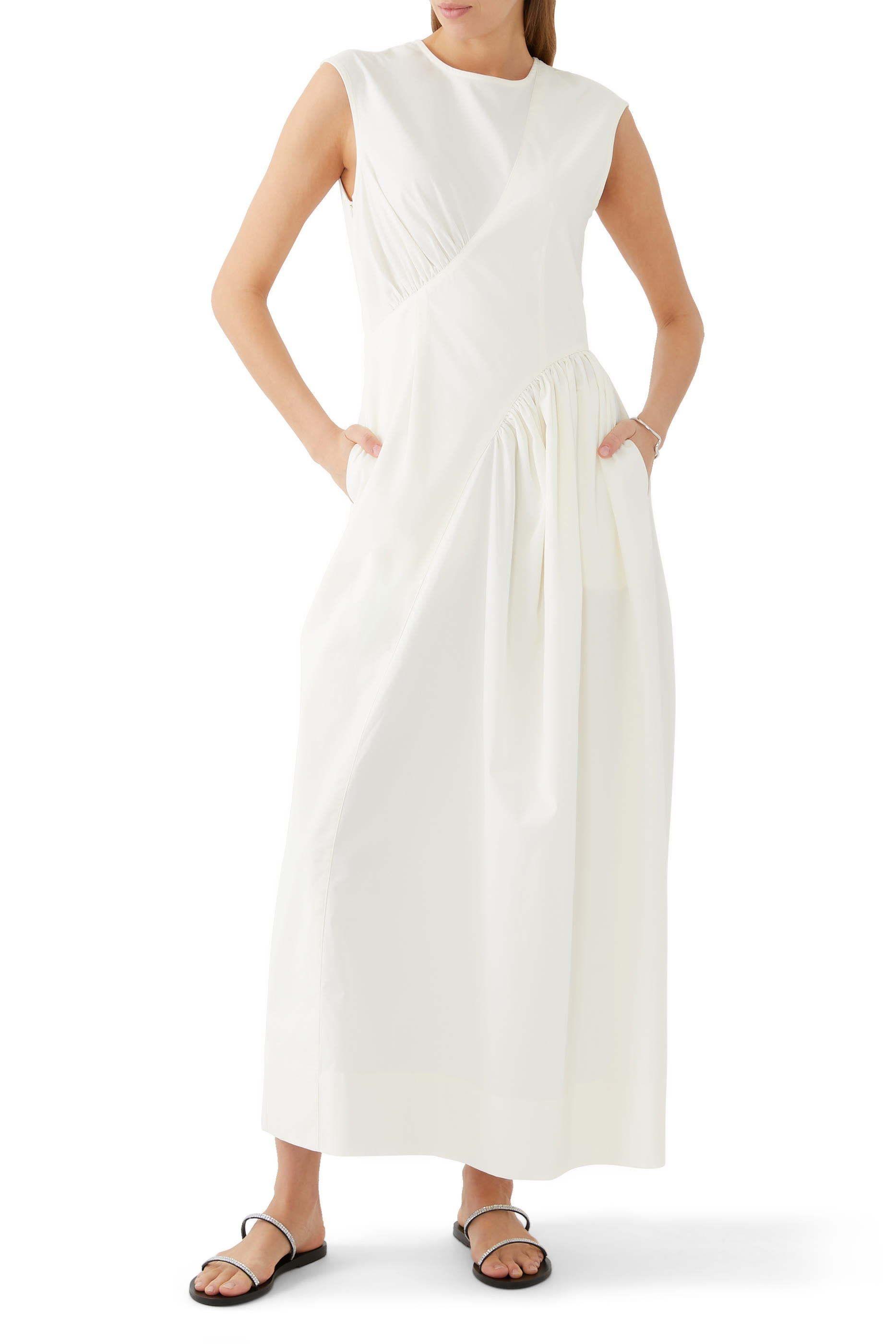 Saita Crystal-Embellished Sandals