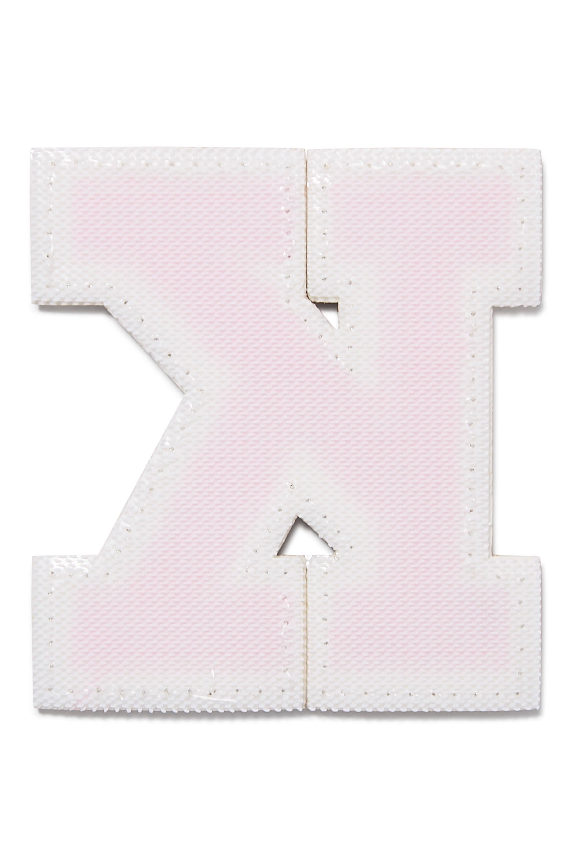 Kids Chenille Sparkle Letter 'K' Patch