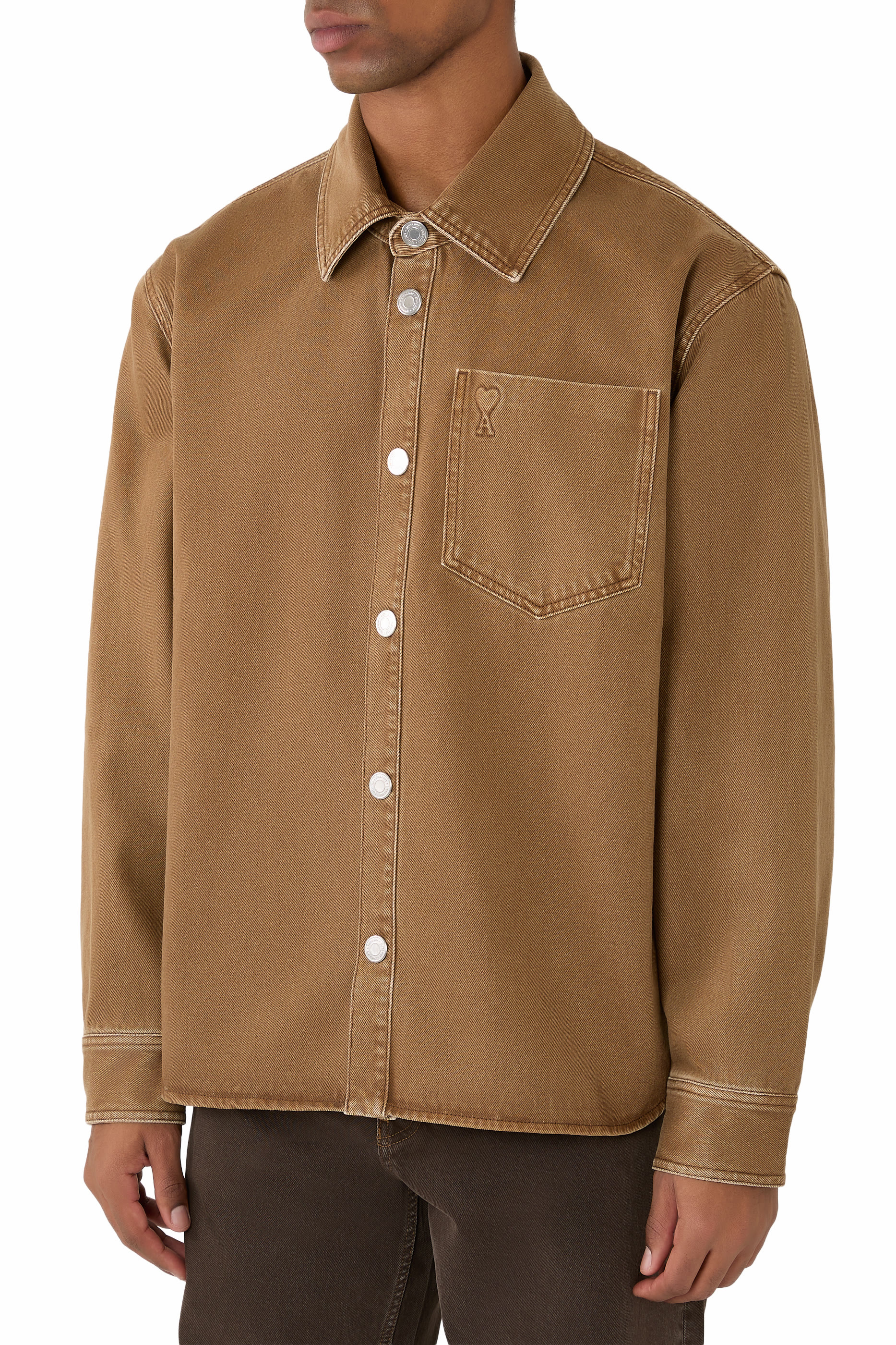 Cotton Ami De Cœur Overshirt 