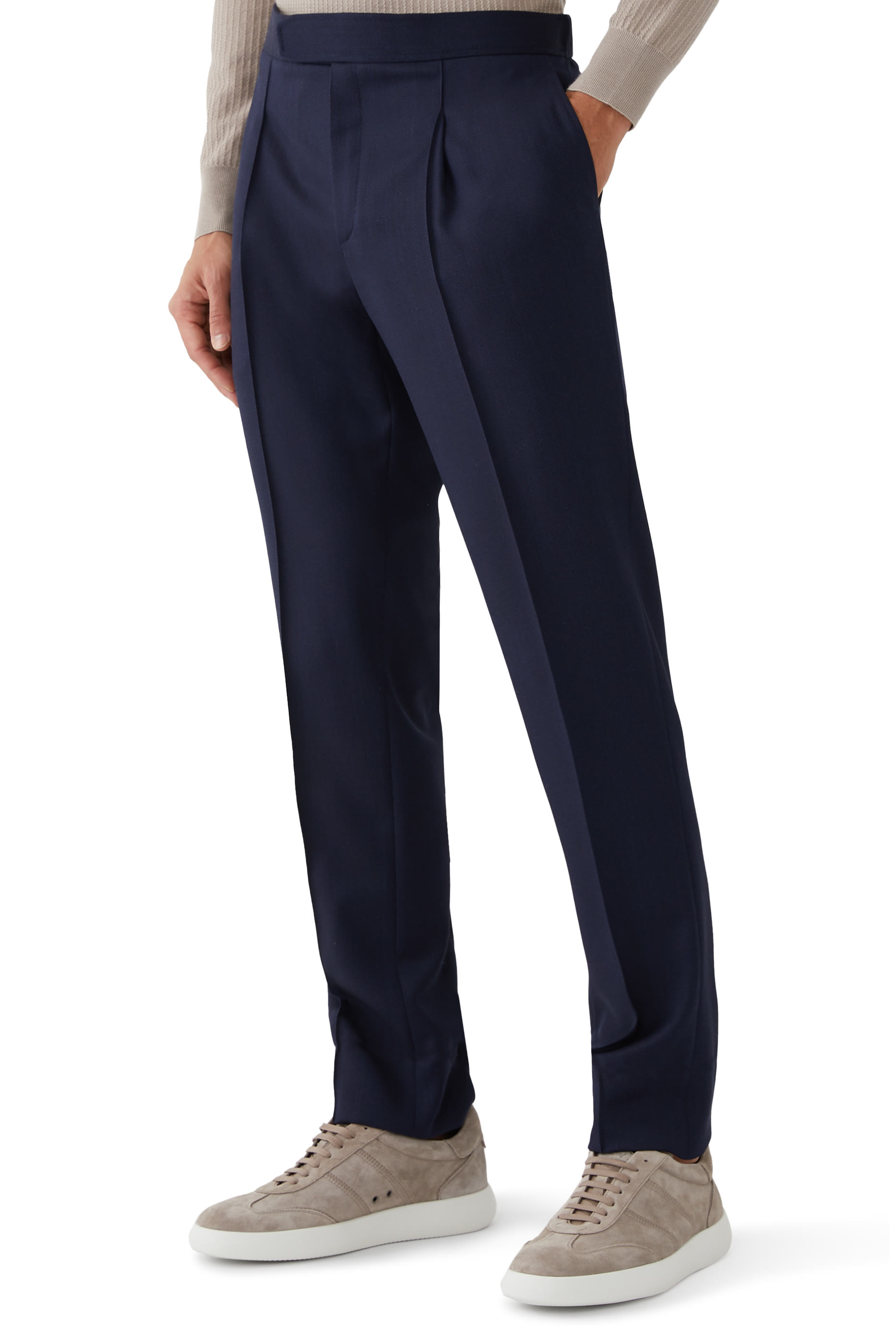 Wool Twill Melbourne Trousers
