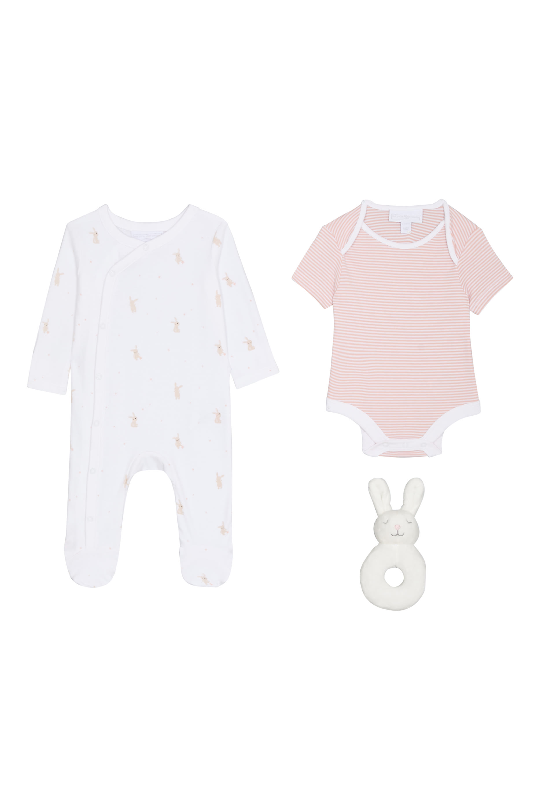 Kids Organic Cotton Little Bunny Welcome Gift Set 
