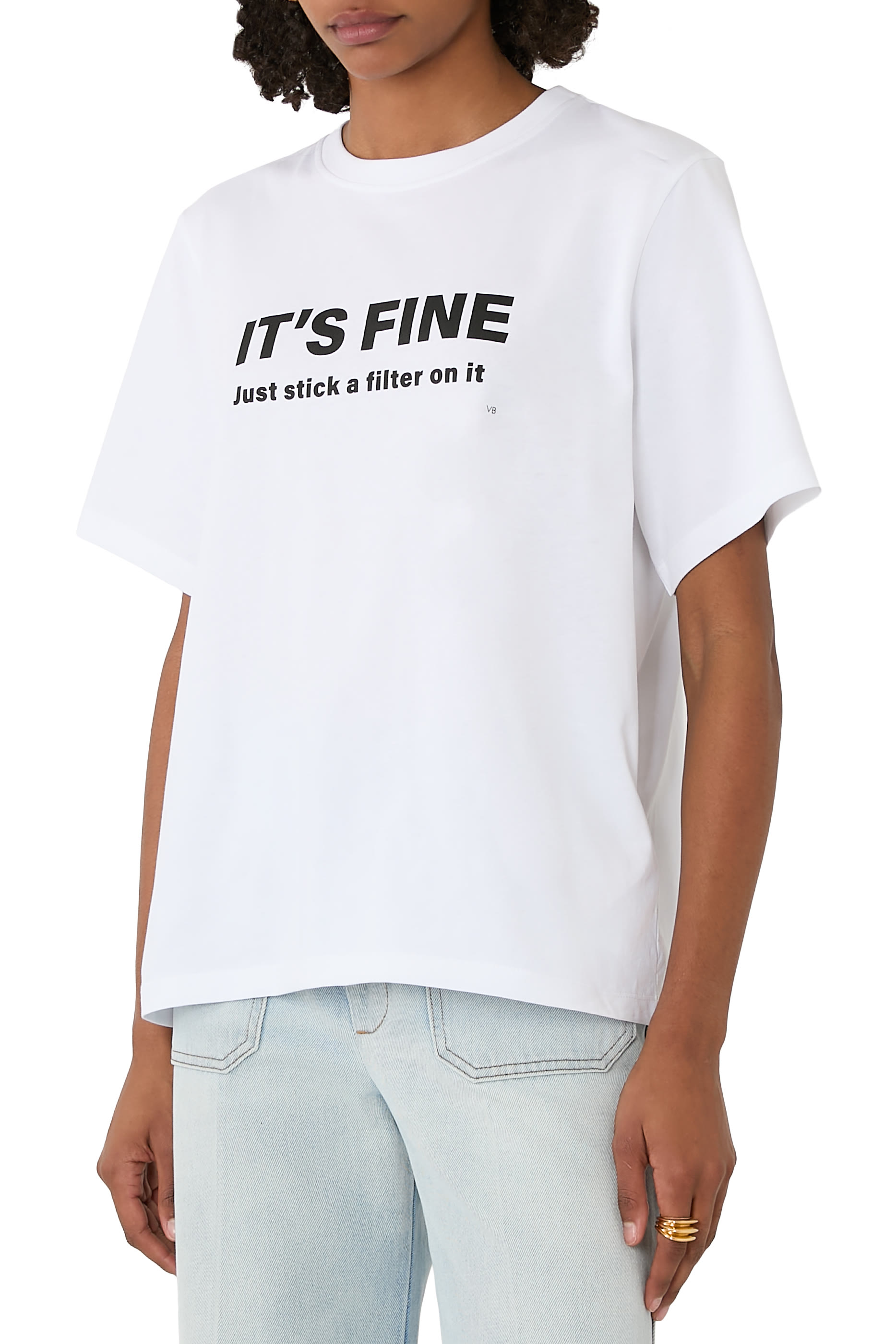 Just Stick A Filter On It Slogan T-Shirt