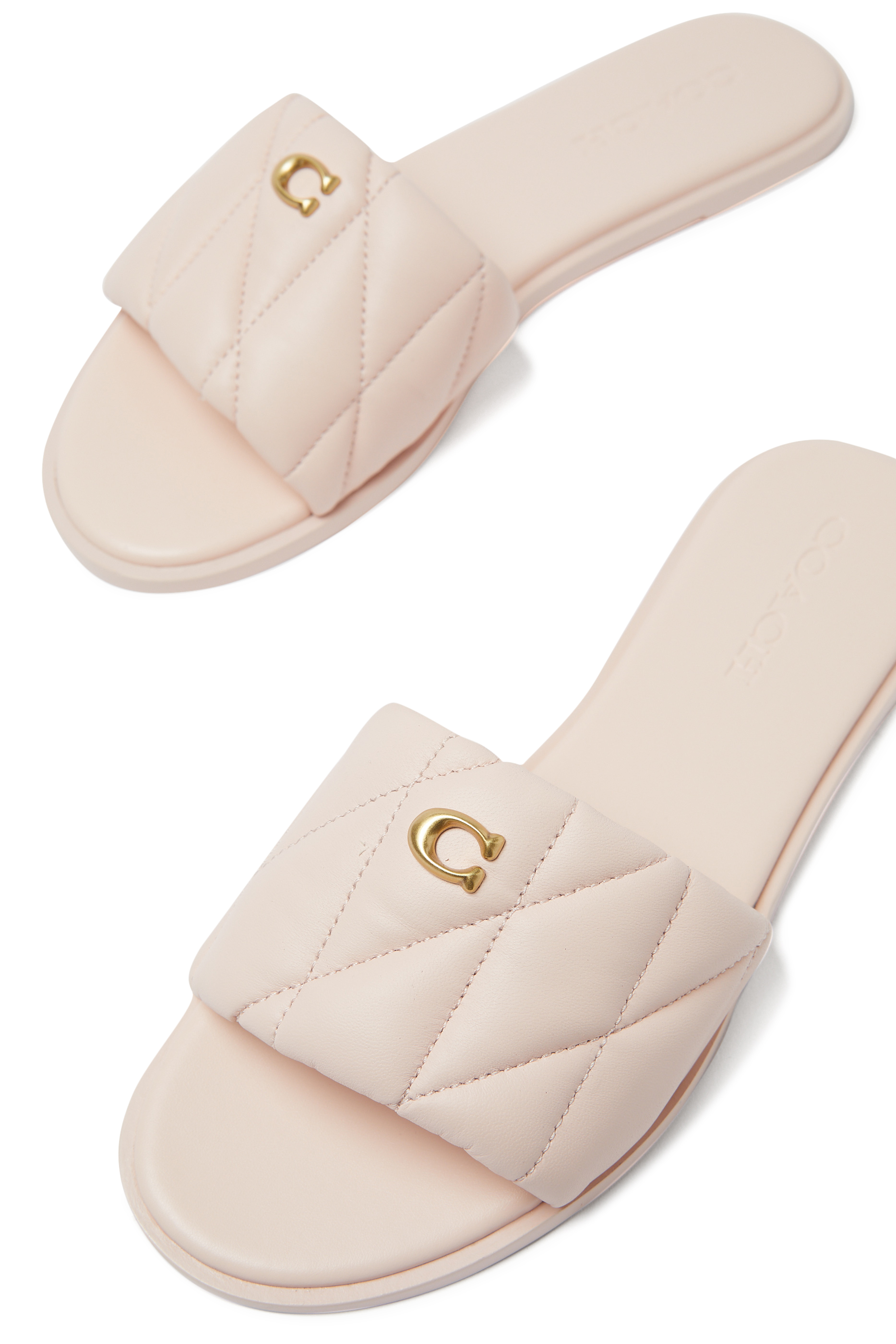 Holly Quilted Leather Sandals