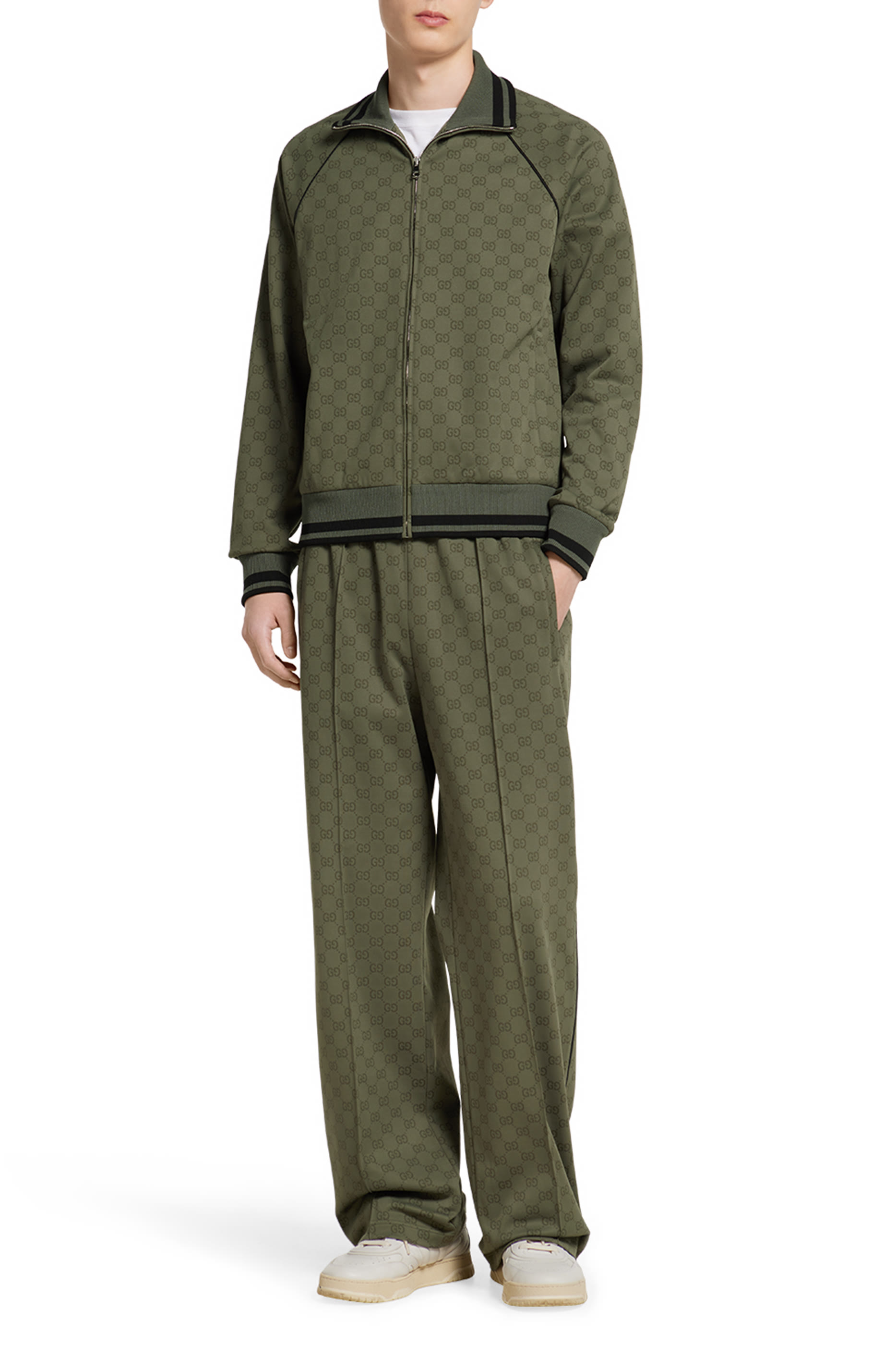 GG Jersey Jacquard Pants