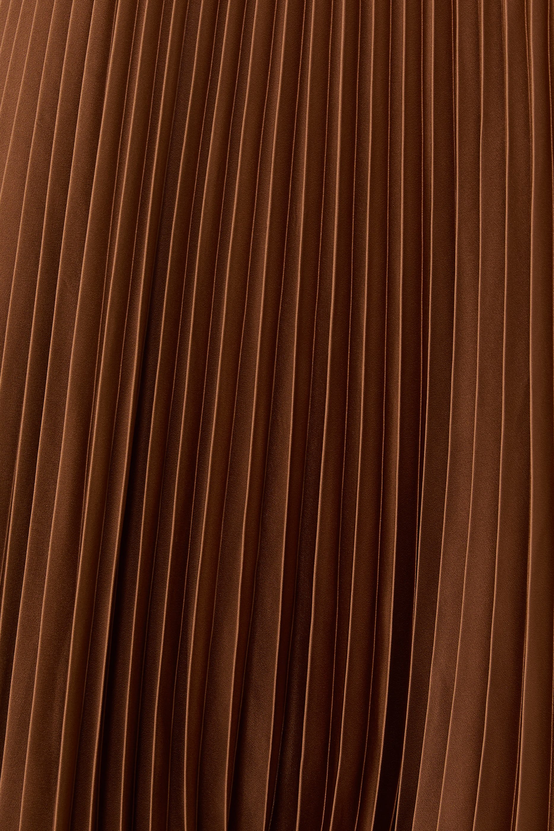 Ade Knit Weave Pliss&eacute; Skirt 