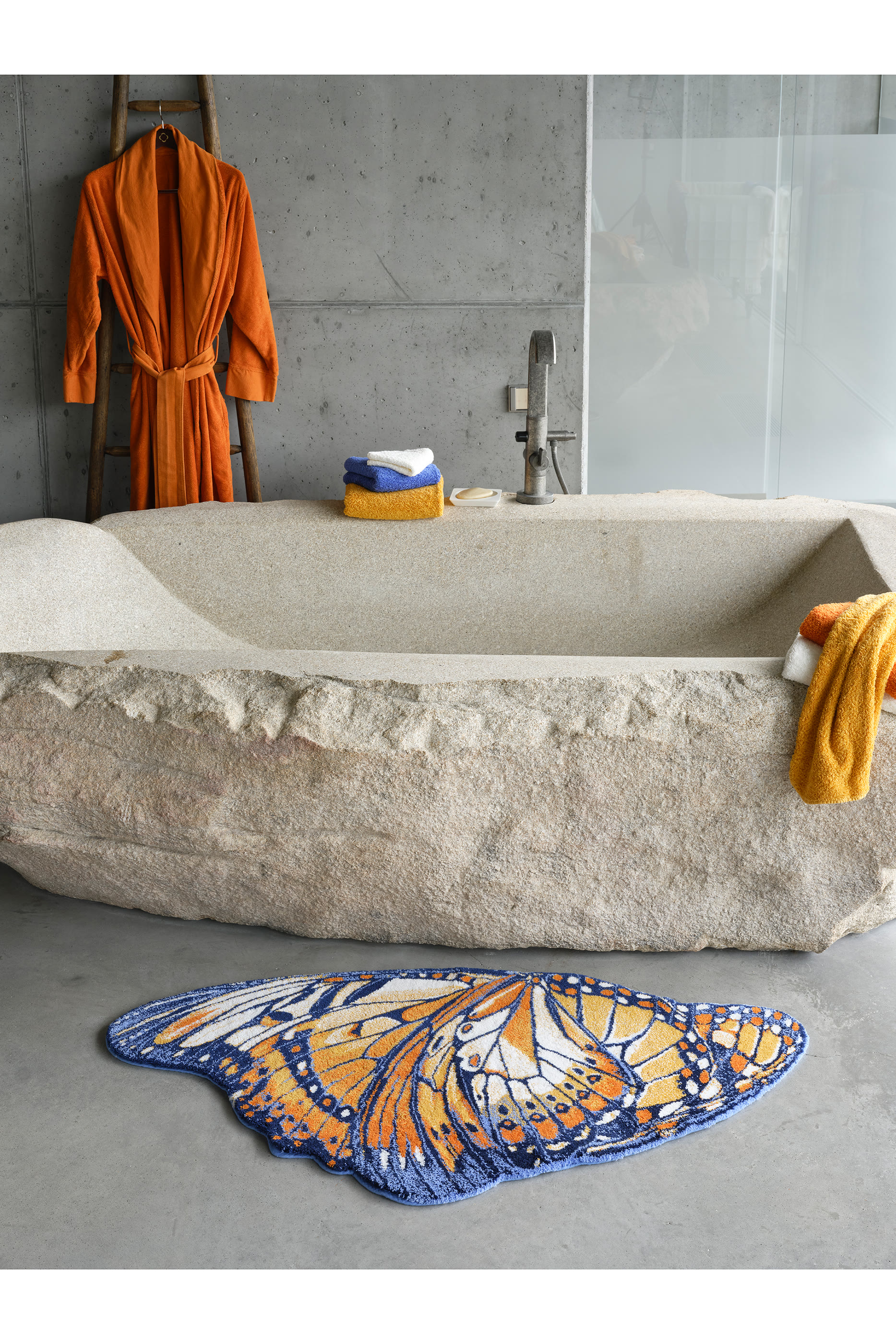 Mariposa Small Bath Rug