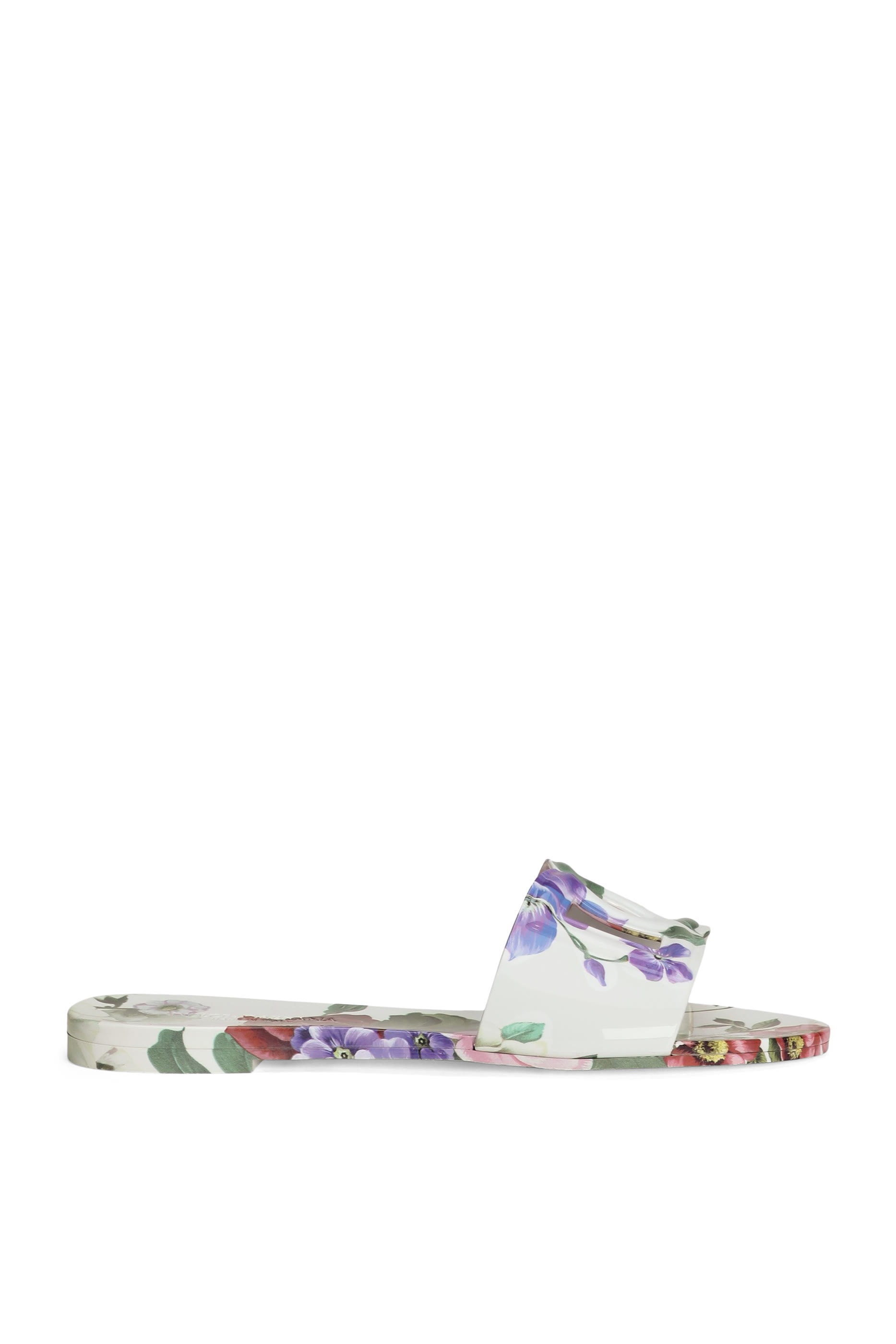 Rubber Beachwear Slides