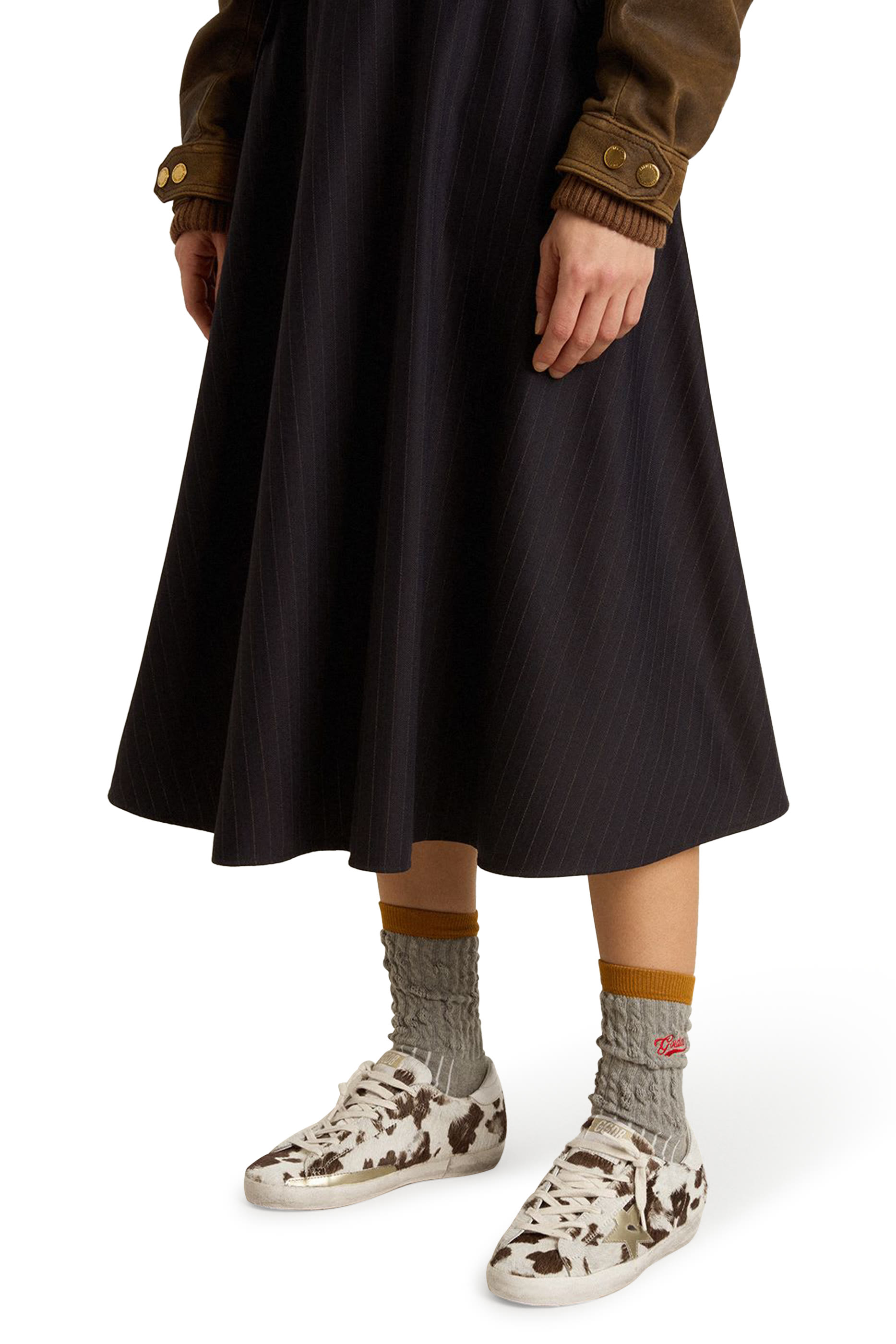 Super-Star Cow Horsy Sneakers