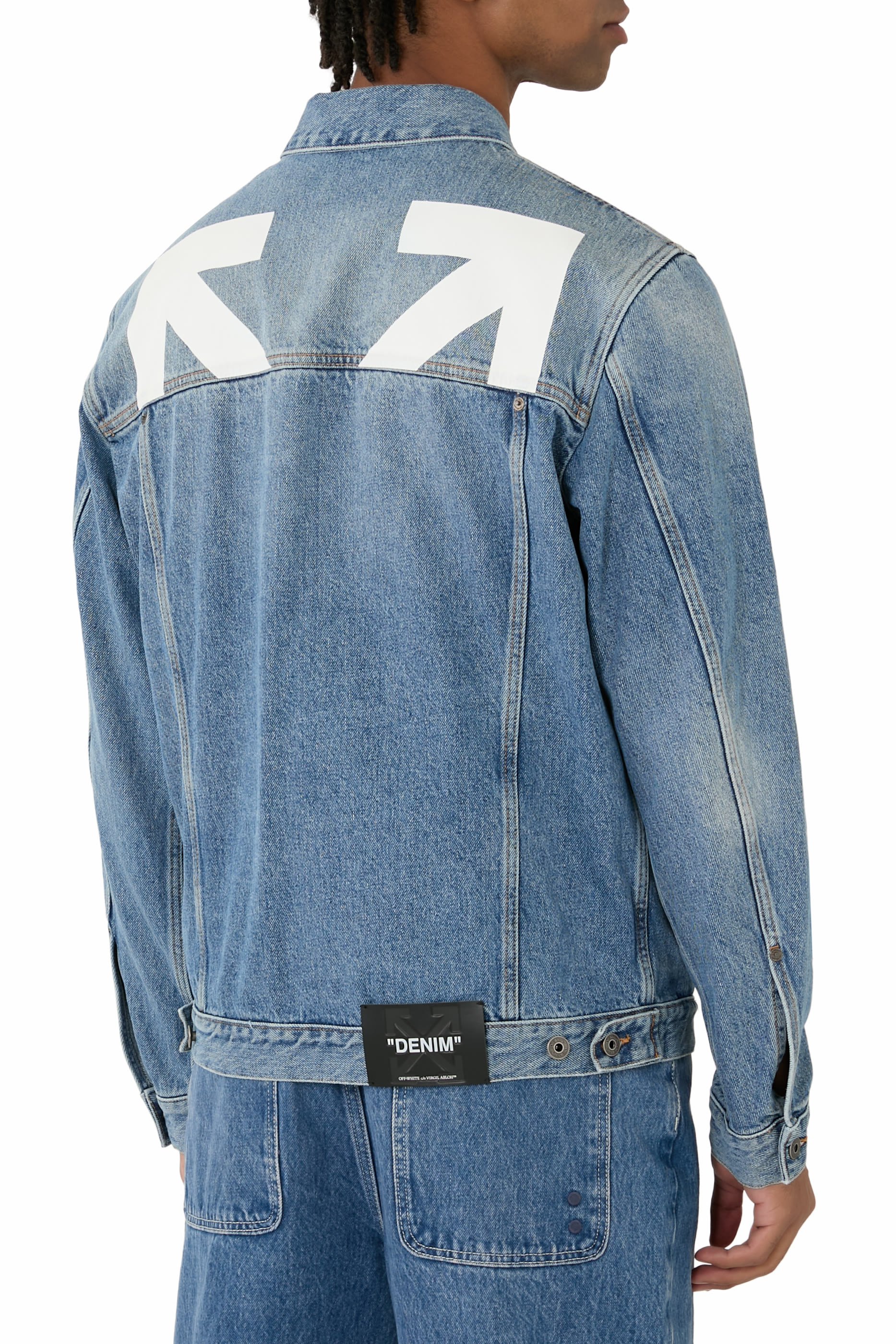 Half Arrow Denim Skate Jacket