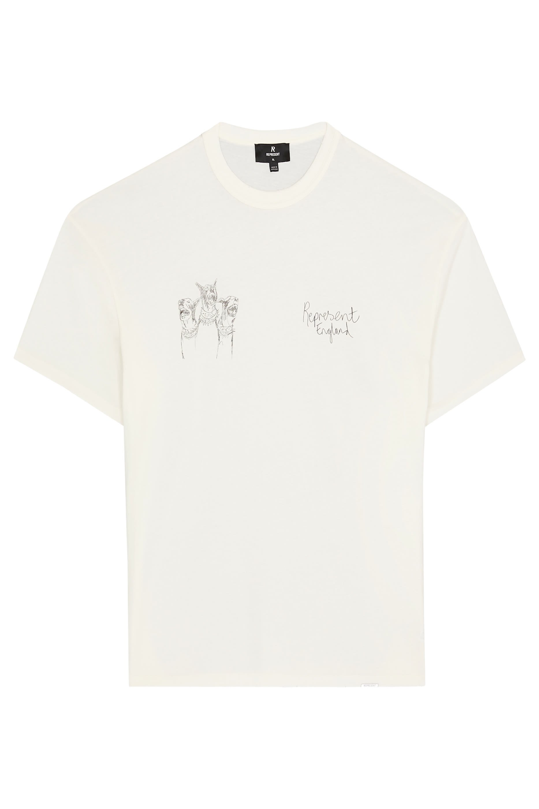 Hand-Drawn Thoroughbred Graphic-Print T-Shirt