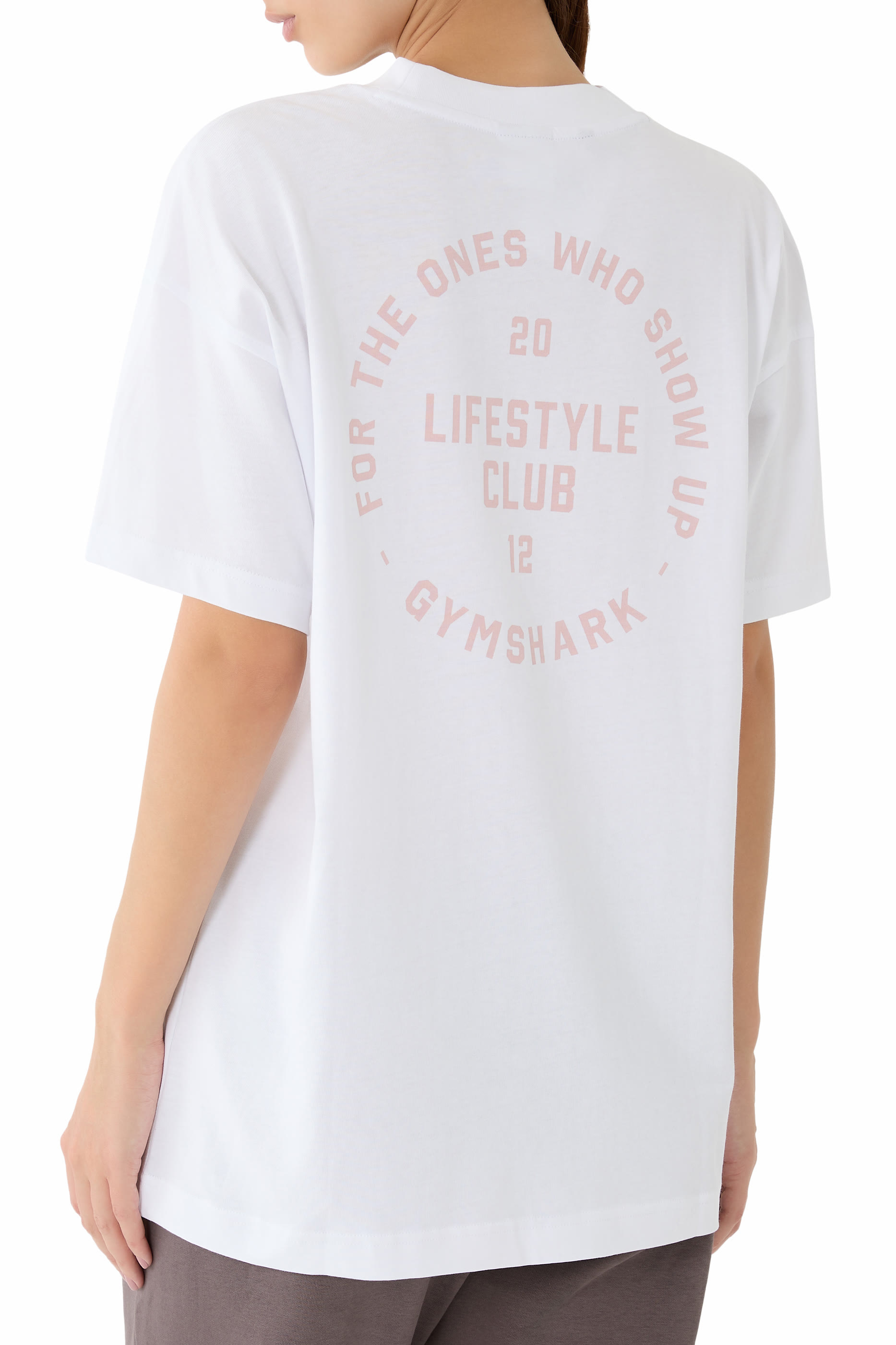 Gfx 2012 Lifting Club Graphic Oversized T-Shirt