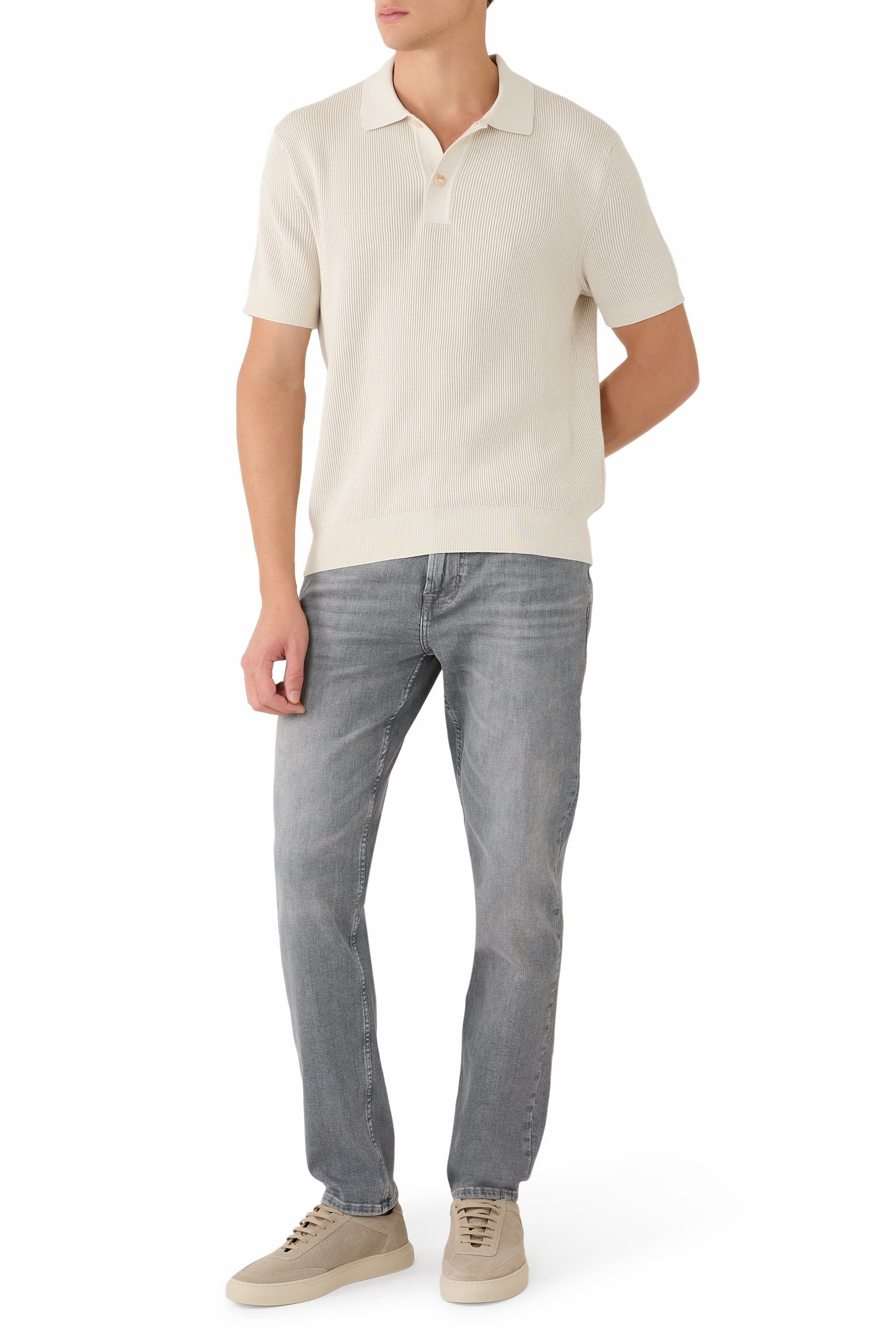 Slimmy Tapered Jeans in Luxe Performance 