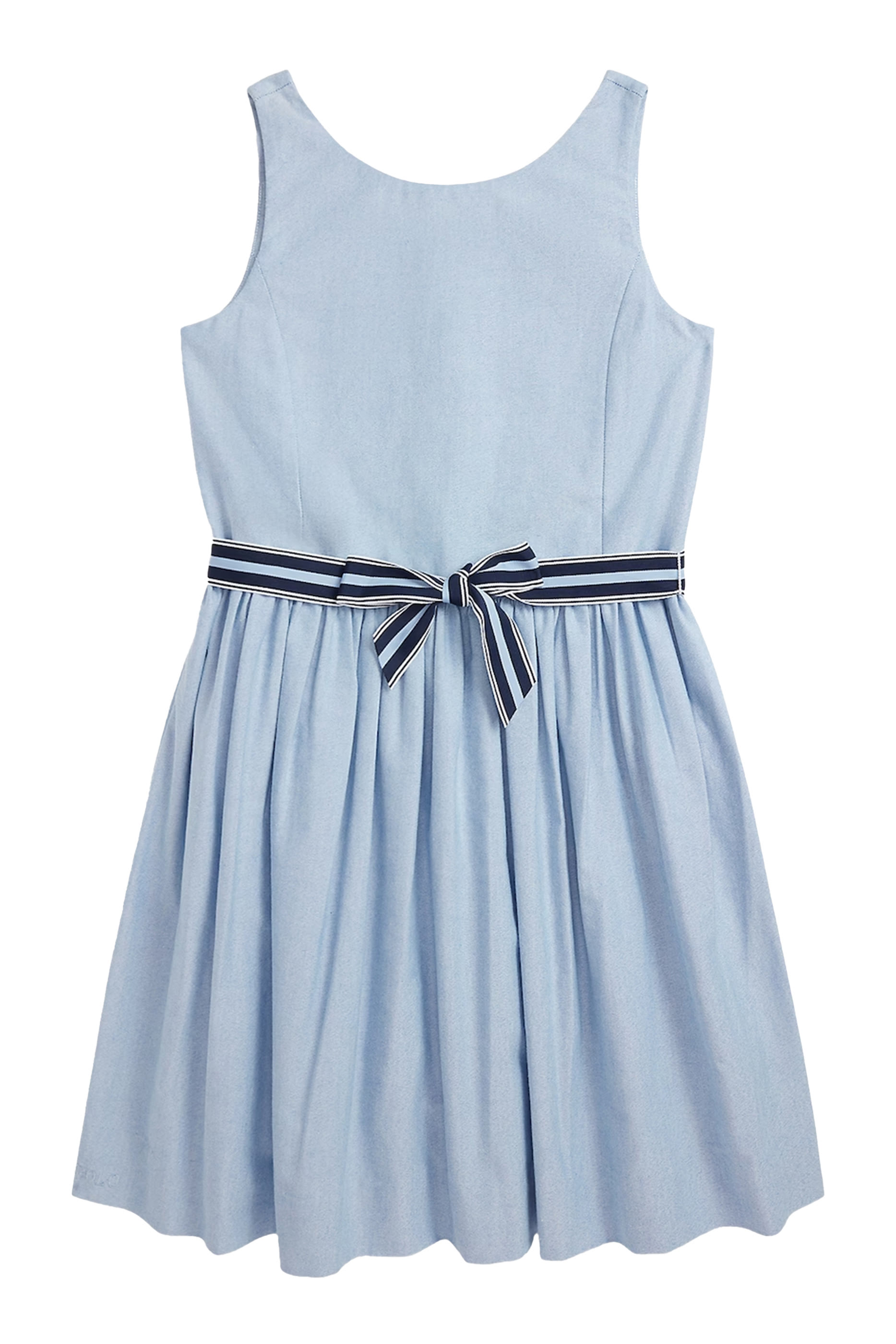 Kids Cotton Oxford Dress