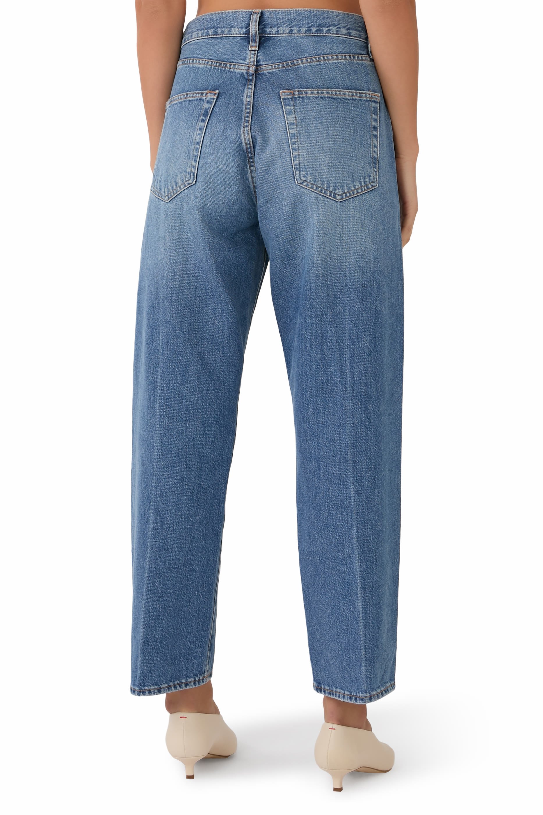 The Vertical Crop Jeans