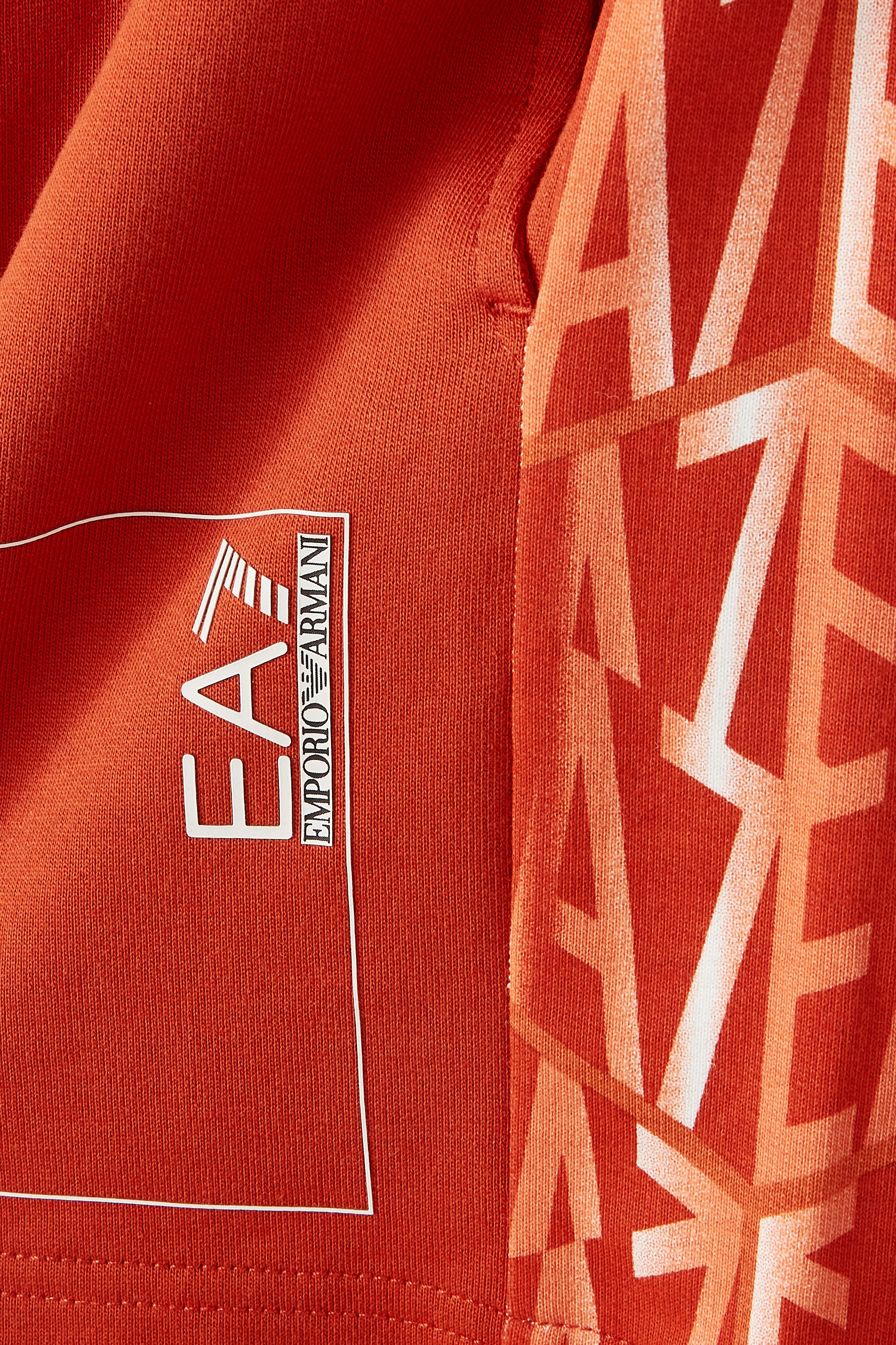 Kids EA7 Graphic Shorts