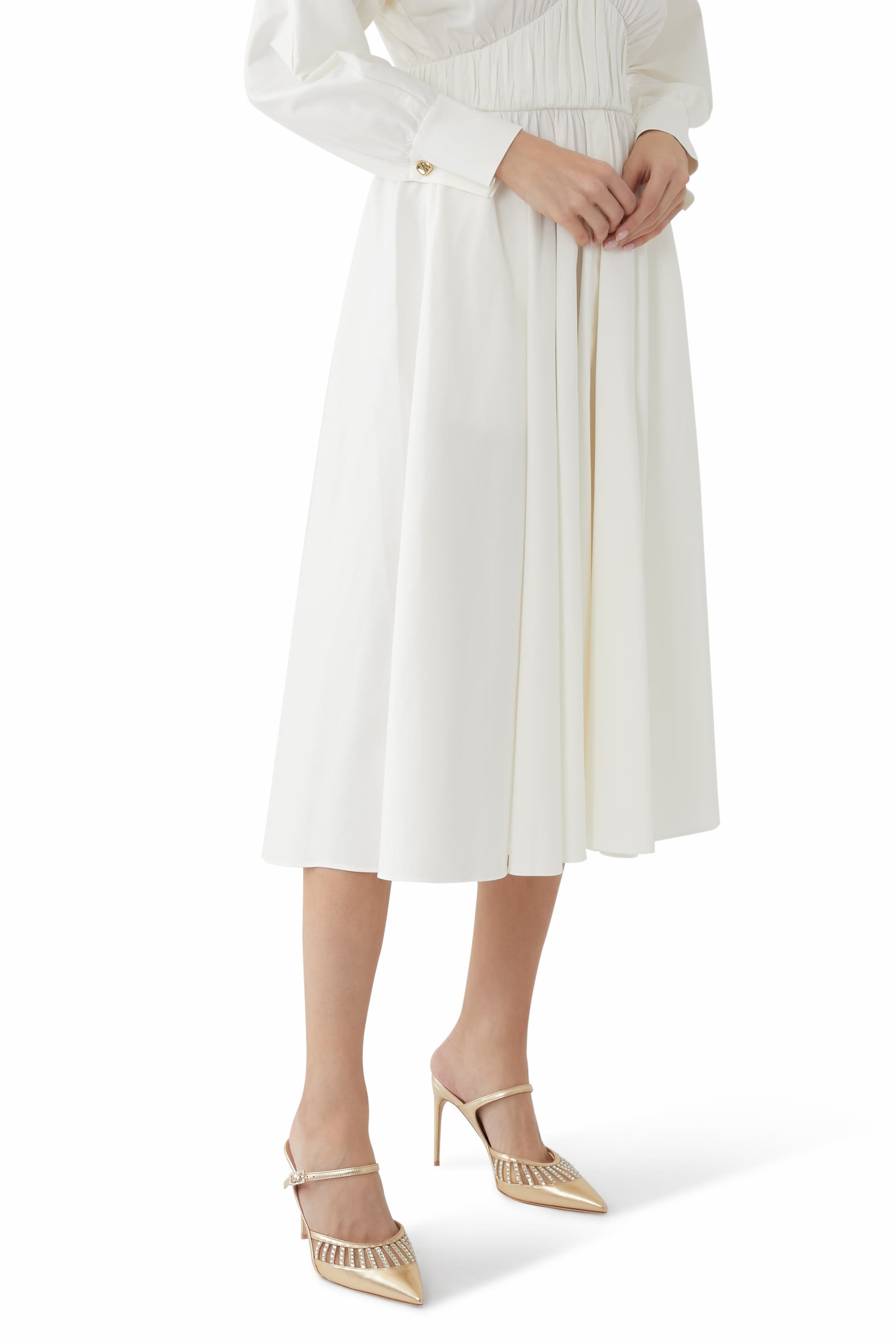 Bardot 90 Leather Mules