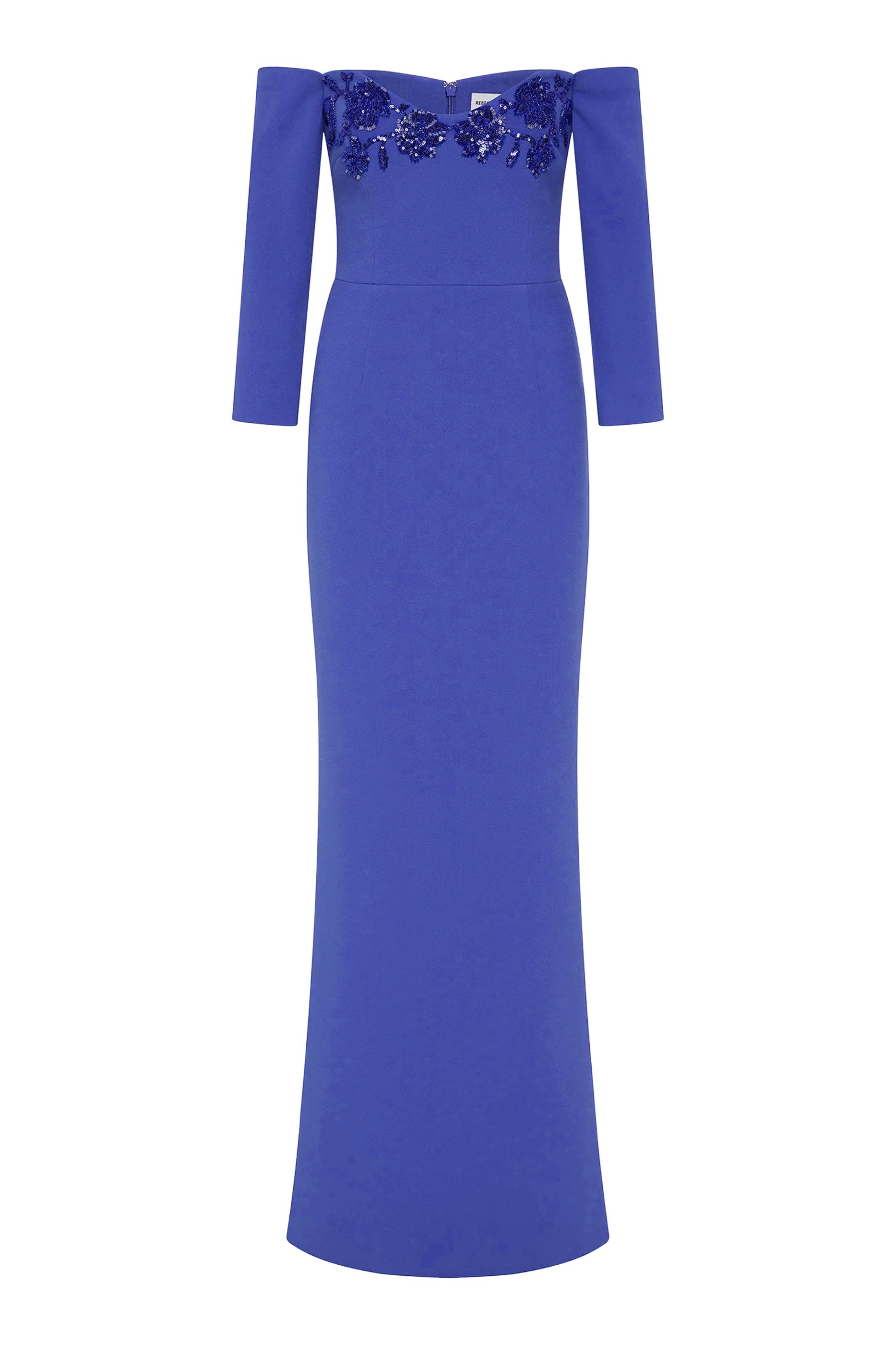 Evolet Off-the-Shoulder Gown