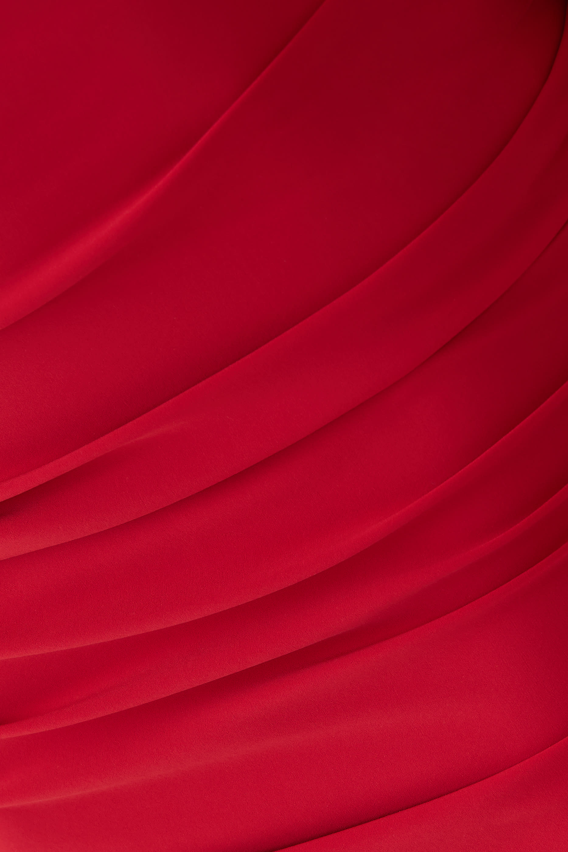 Uheri Ruched Strapless Gown