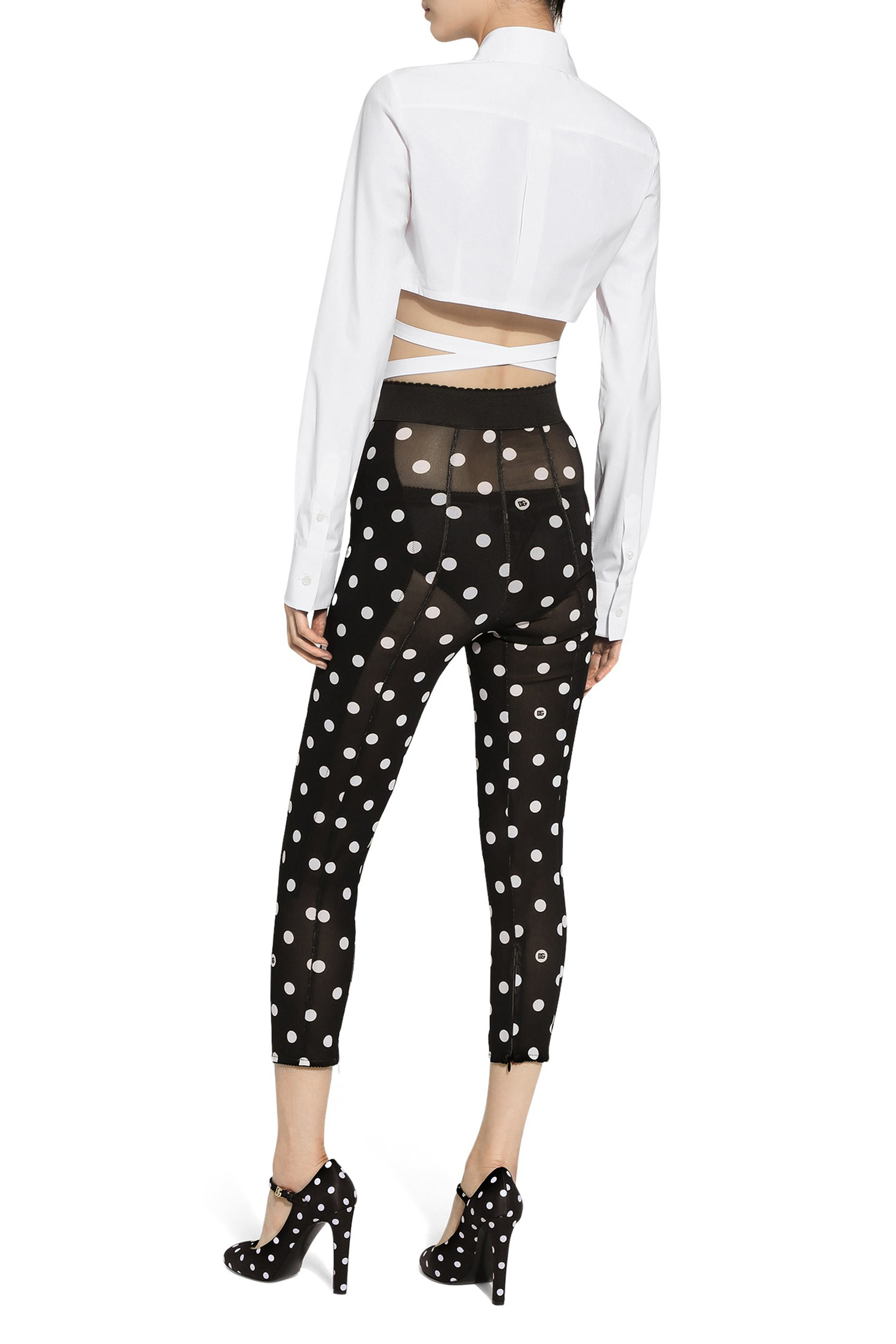 Cropped Cotton Shirt