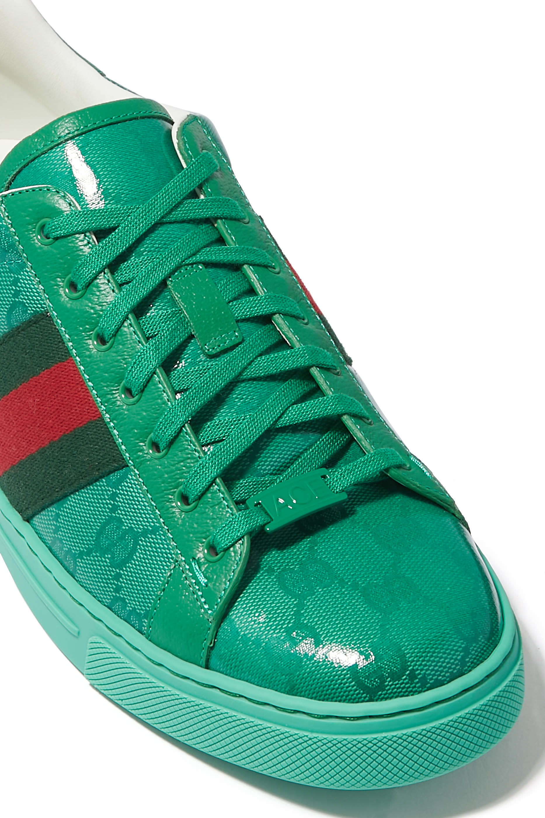 Ace GG Crystal Canvas Sneakers