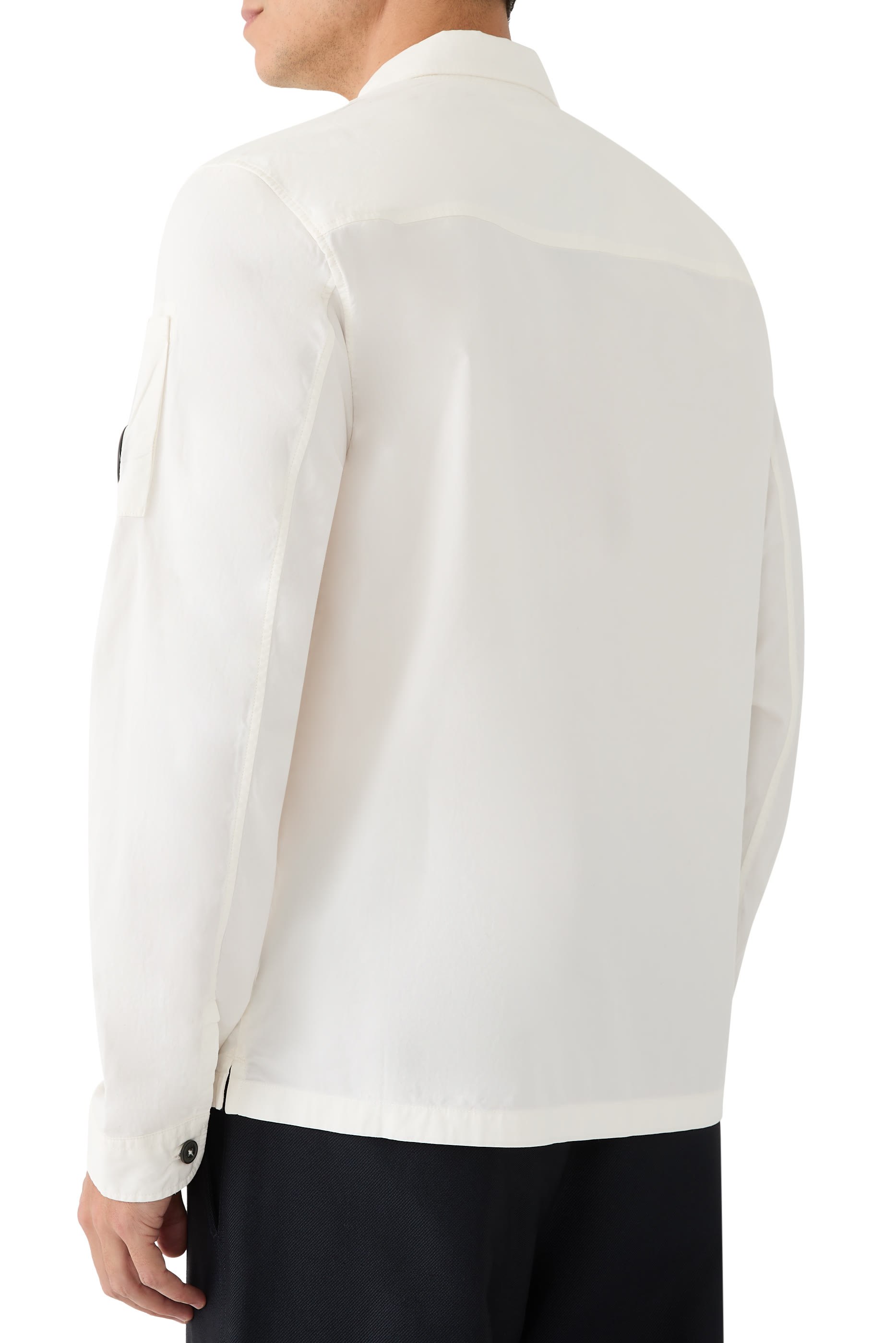 Organic Gabardine Lens Shirt