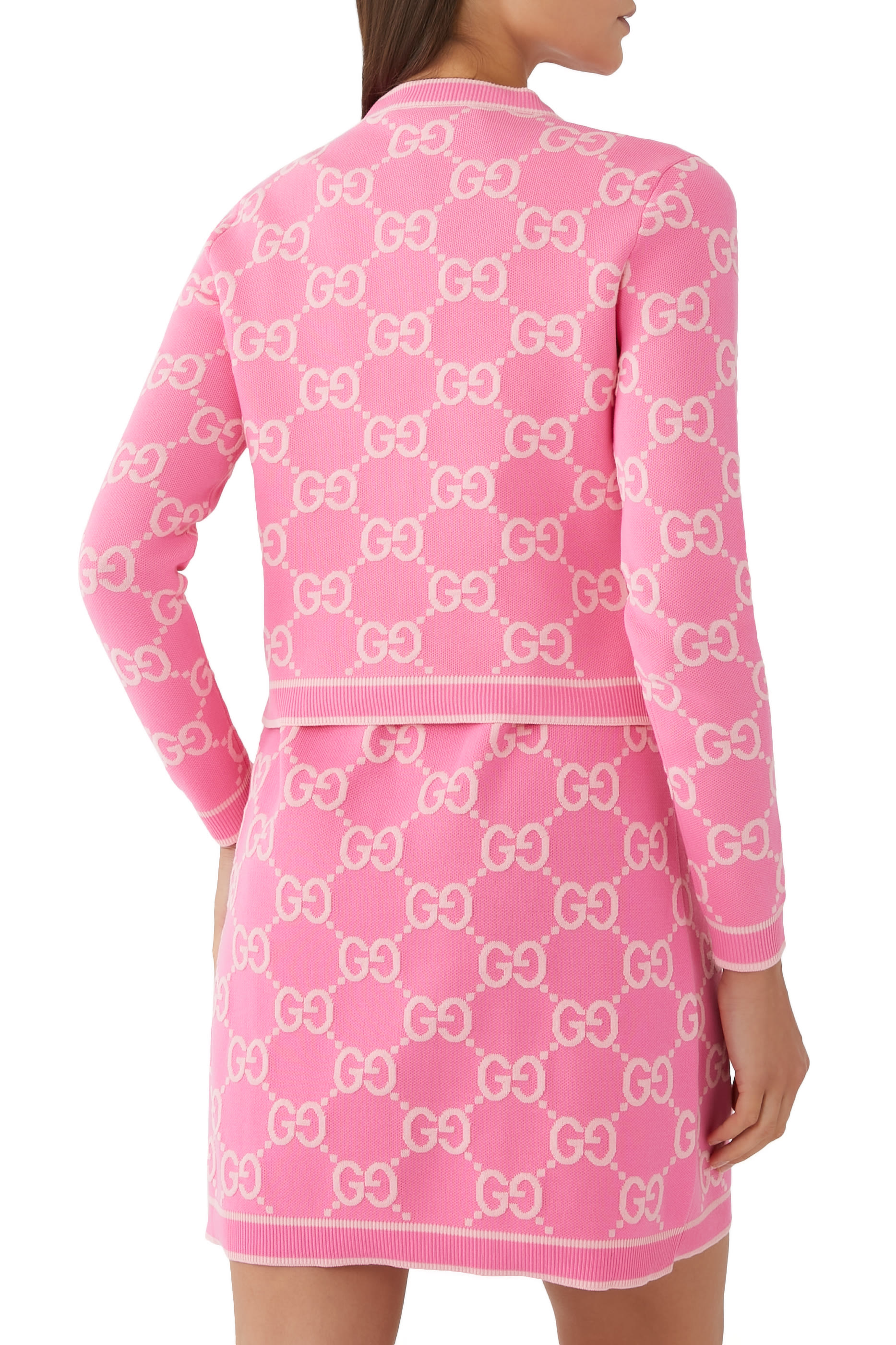 GG Cotton Jacquard Cardigan