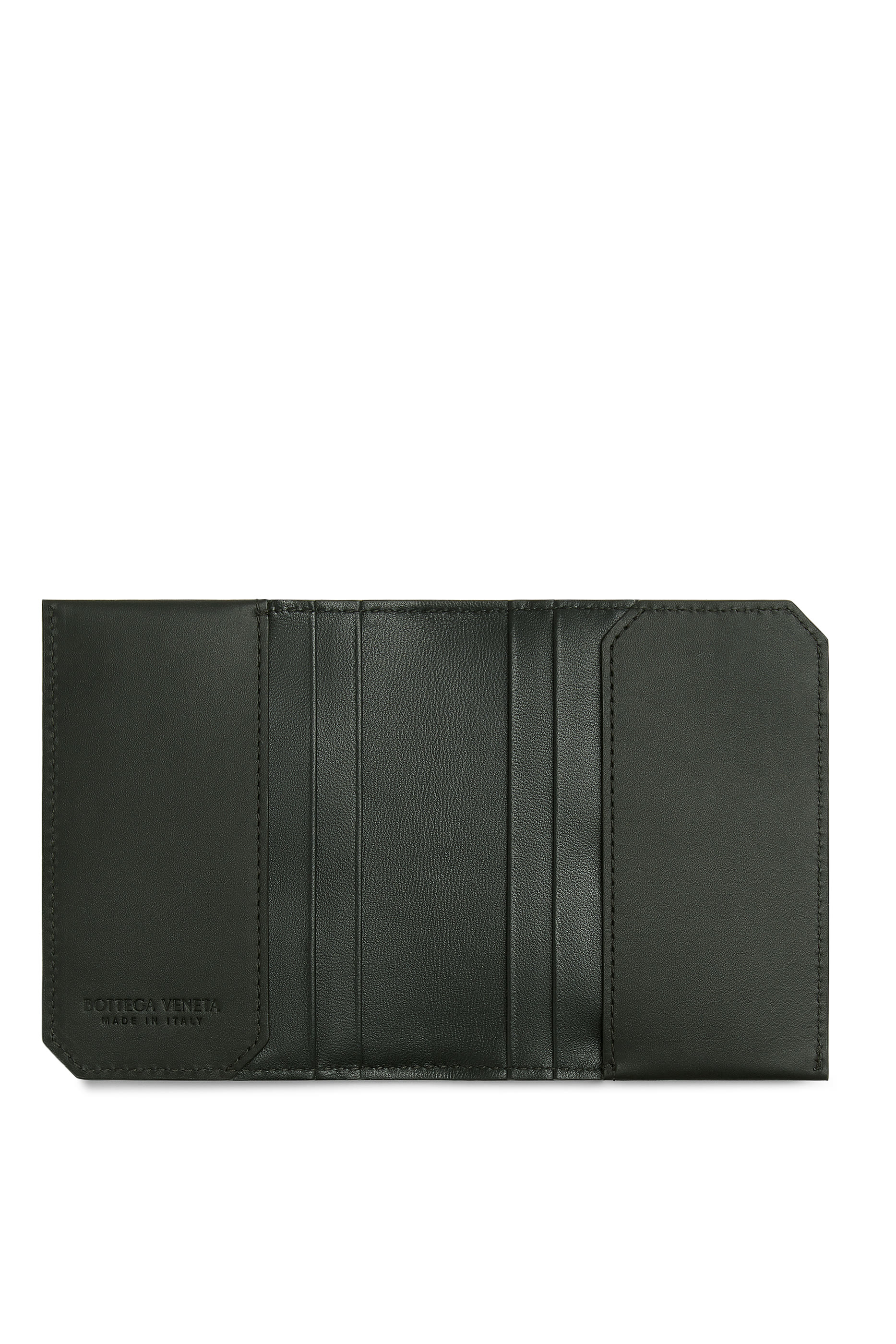 Intrecciato Piccolo Flap Card Case