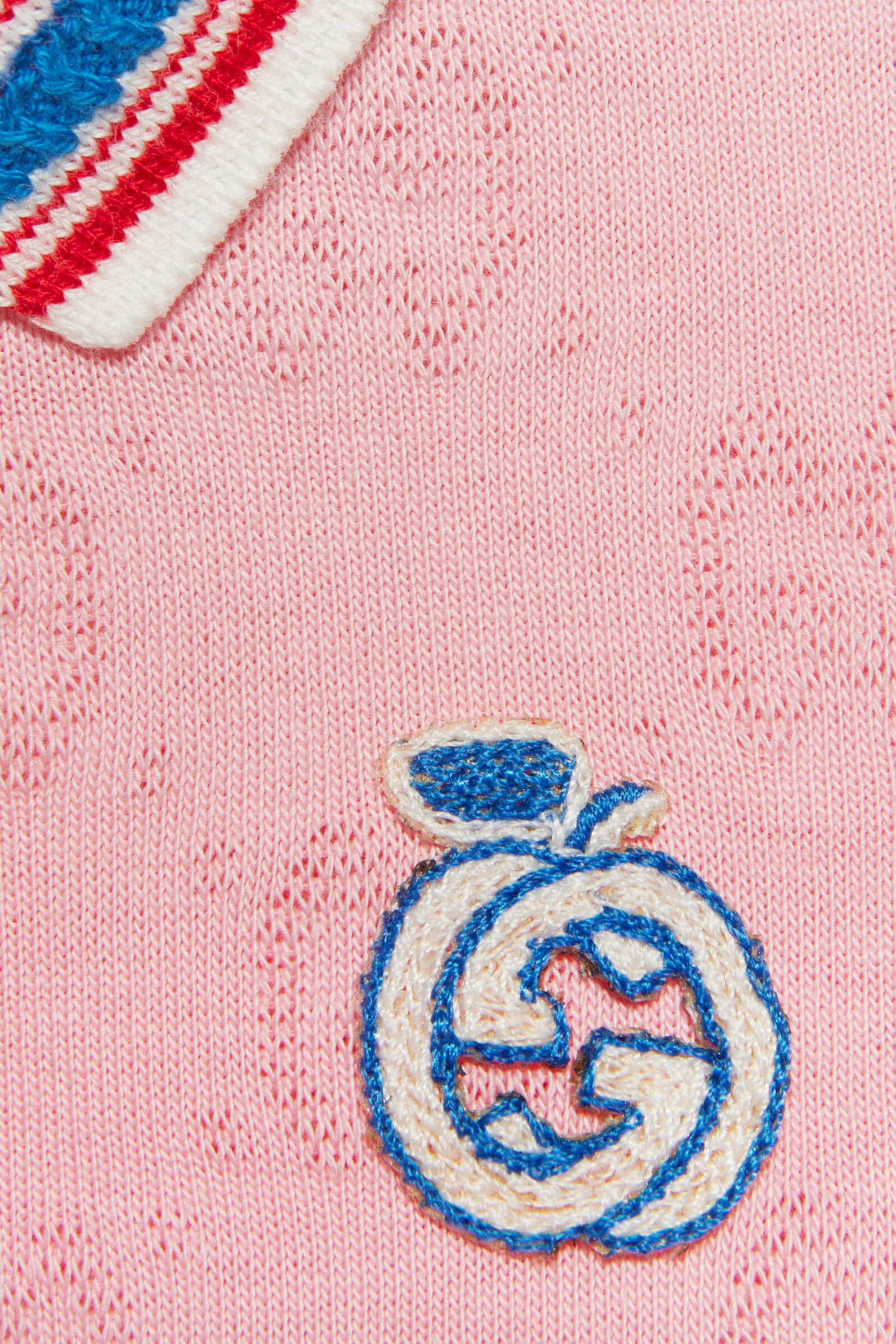 Logo-Print Polo Dress