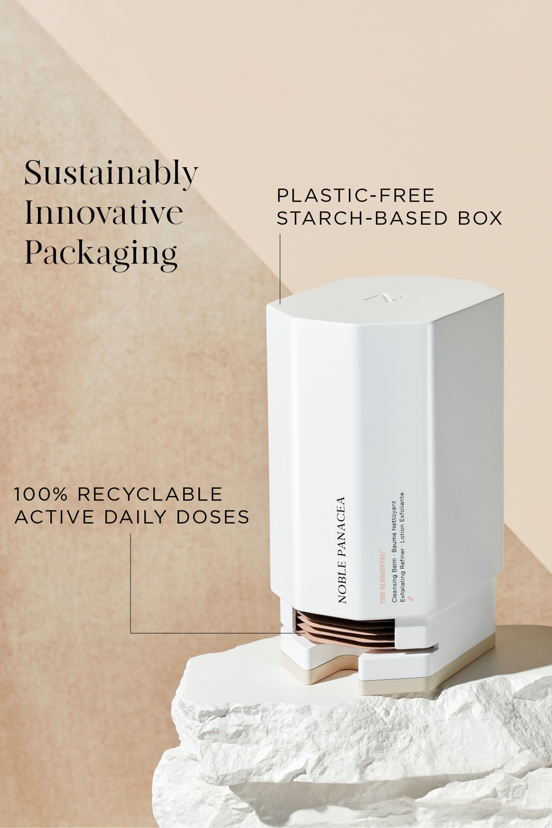 The Elemental Cleansing Balm and Exfoliating Refiner