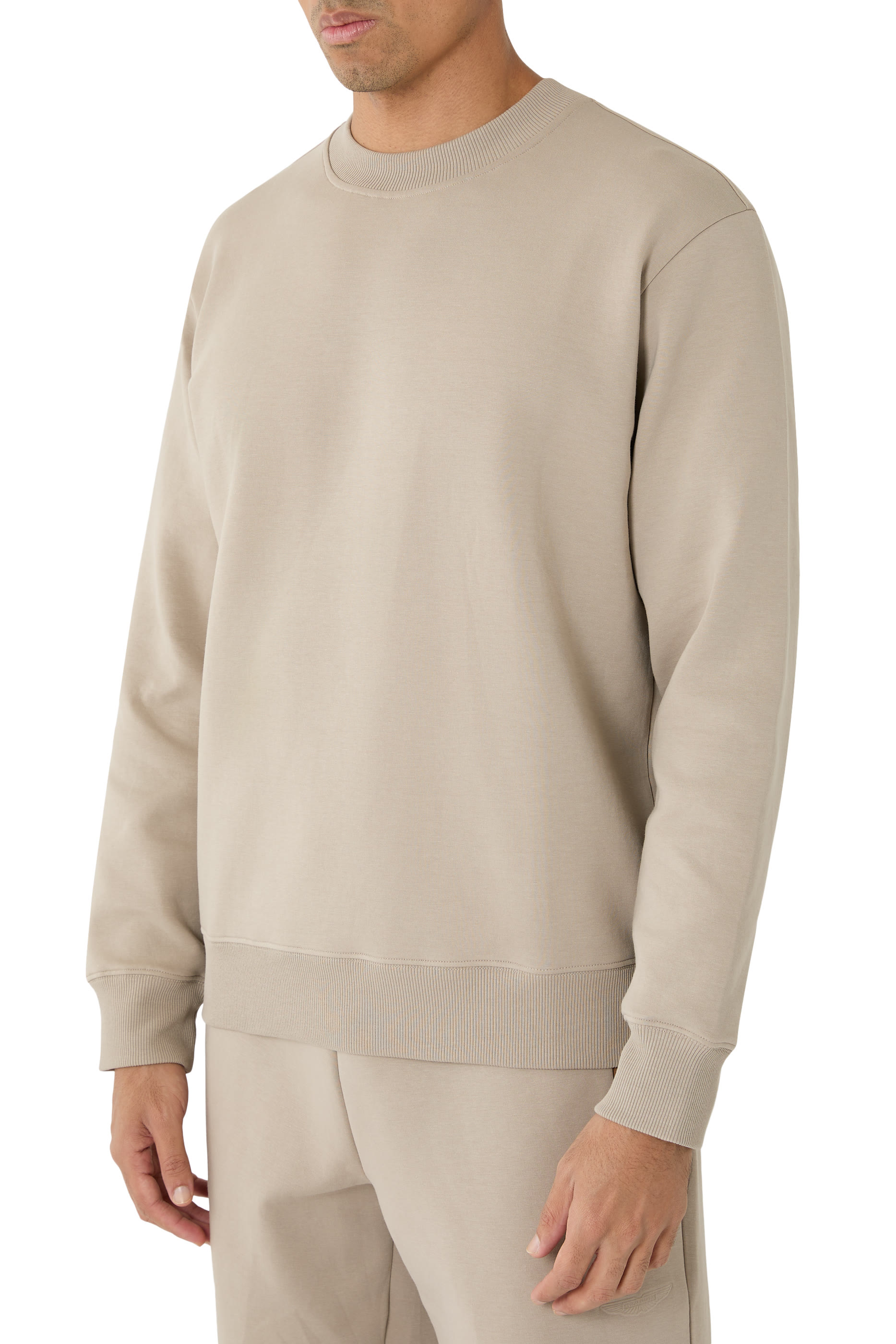 Cotton-Terry Sweatshirt