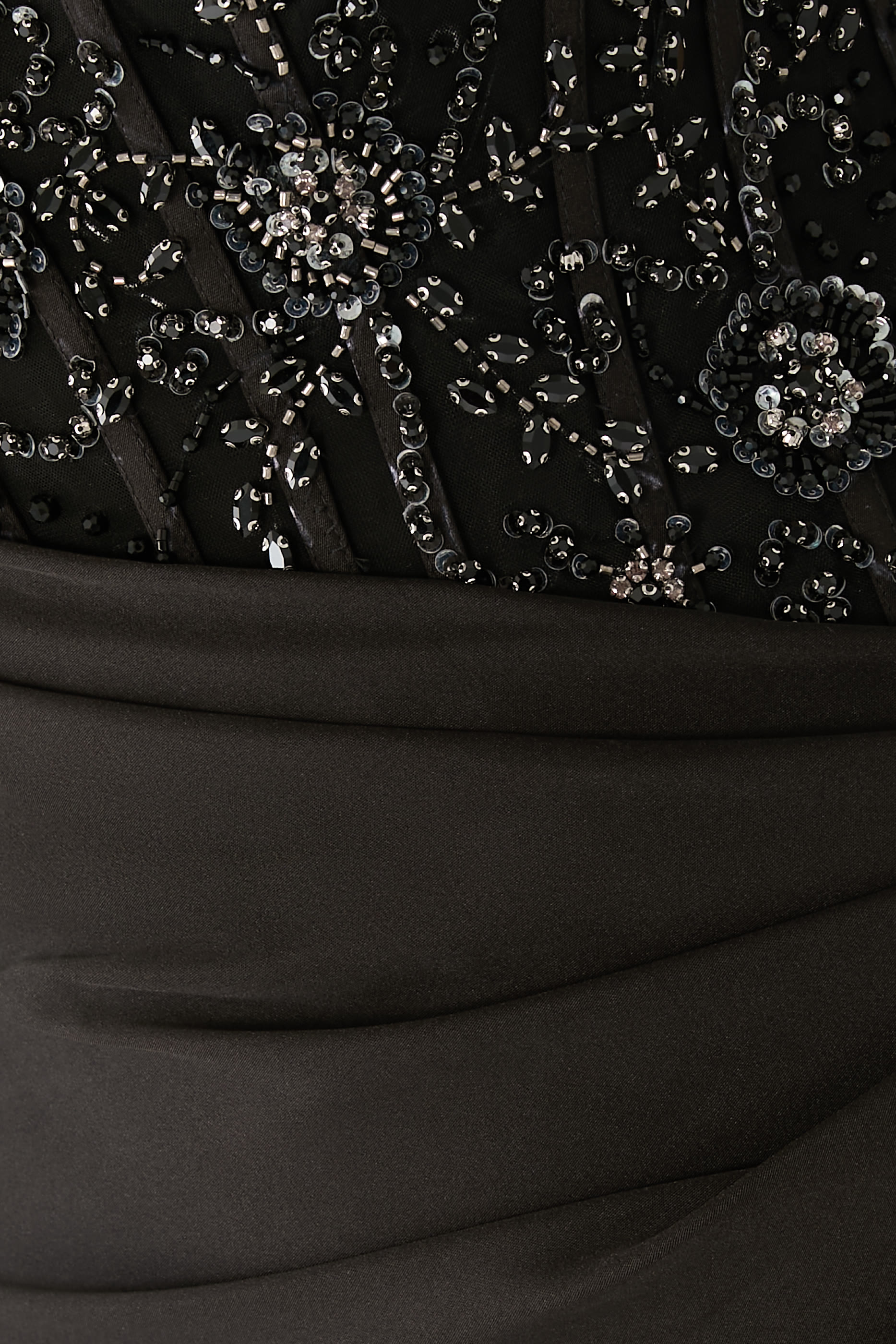 Embellished Bodice Sheath Dress