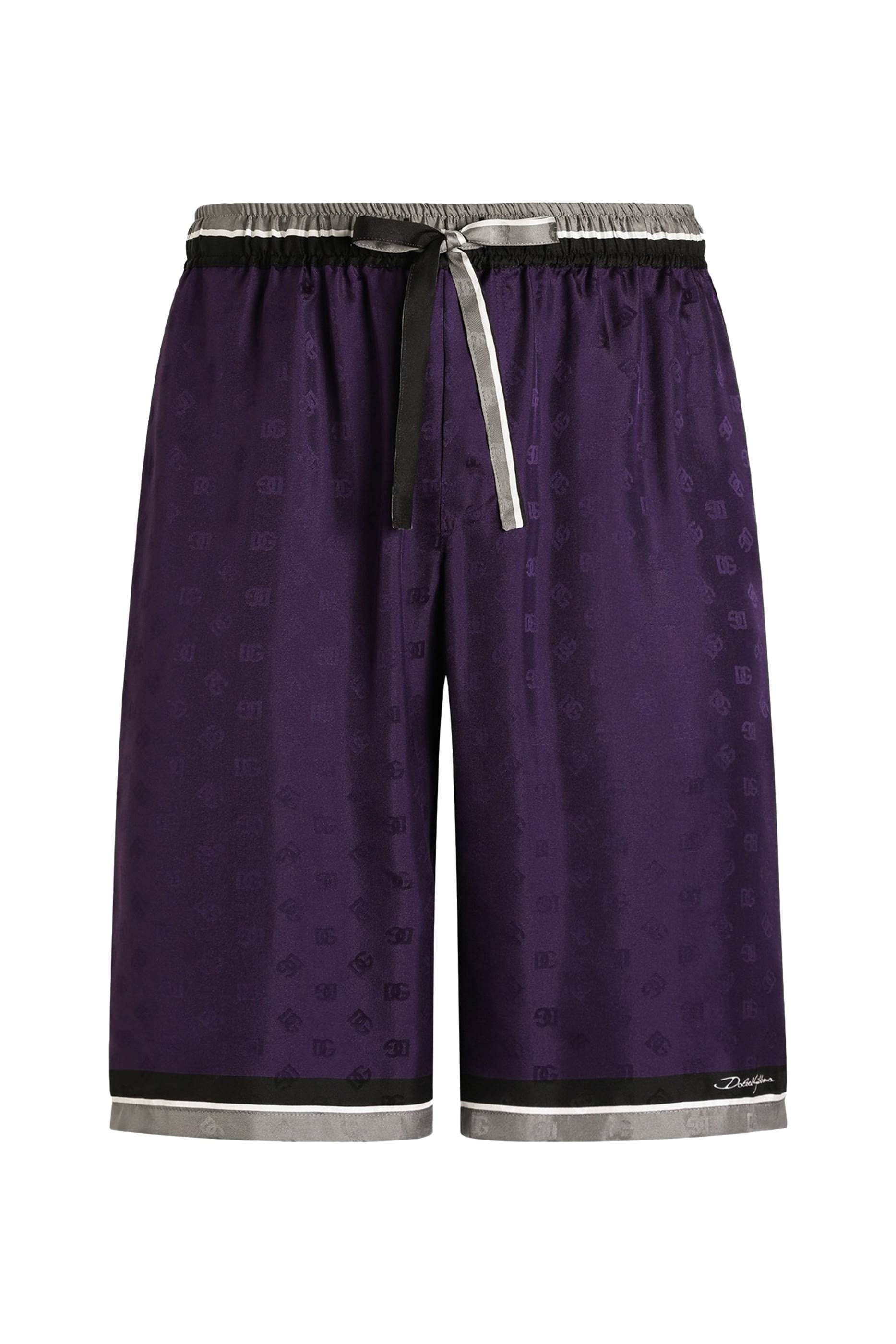 Logo Vanity Twill Bermuda Shorts