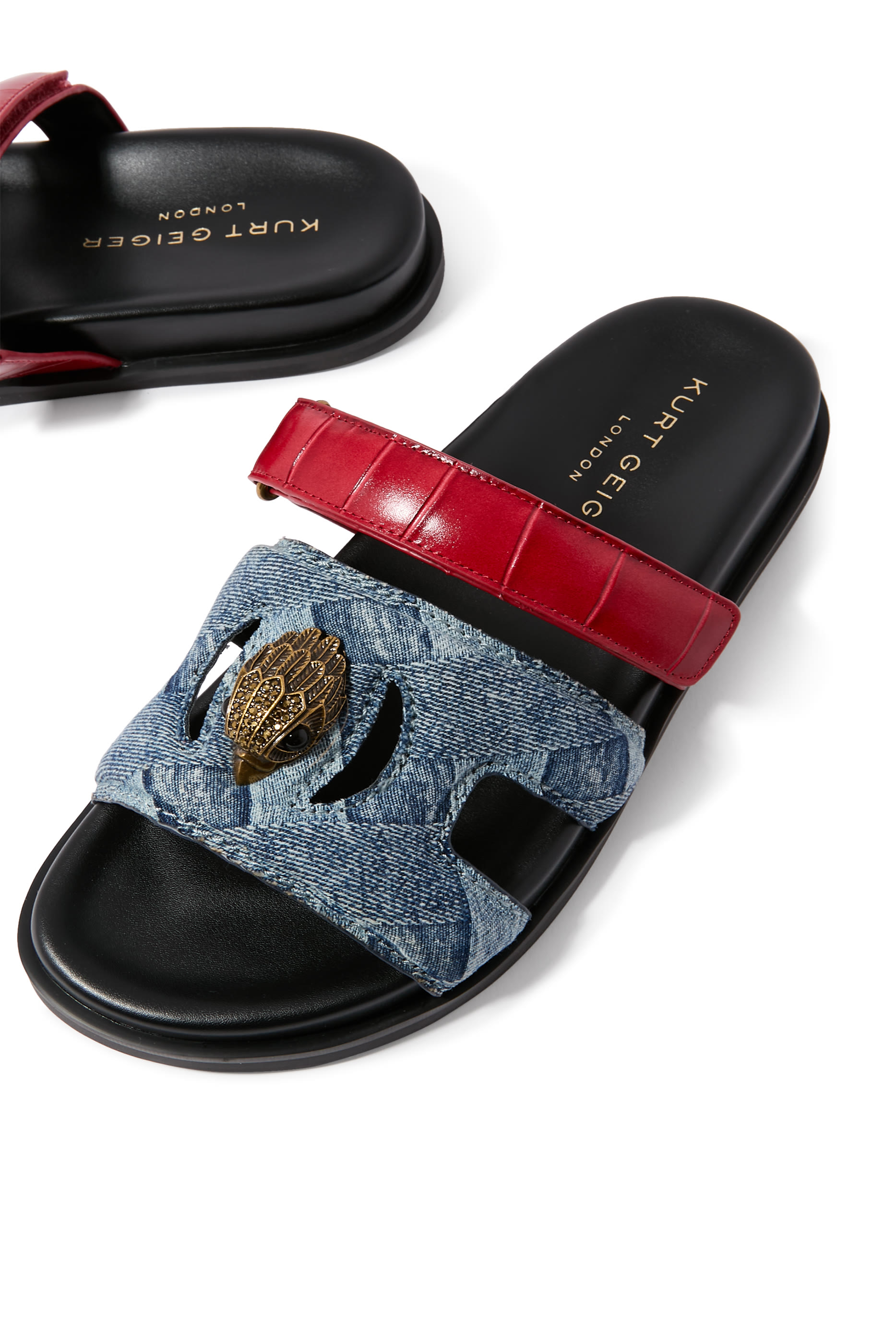 Eagle Cut Out Sandals 