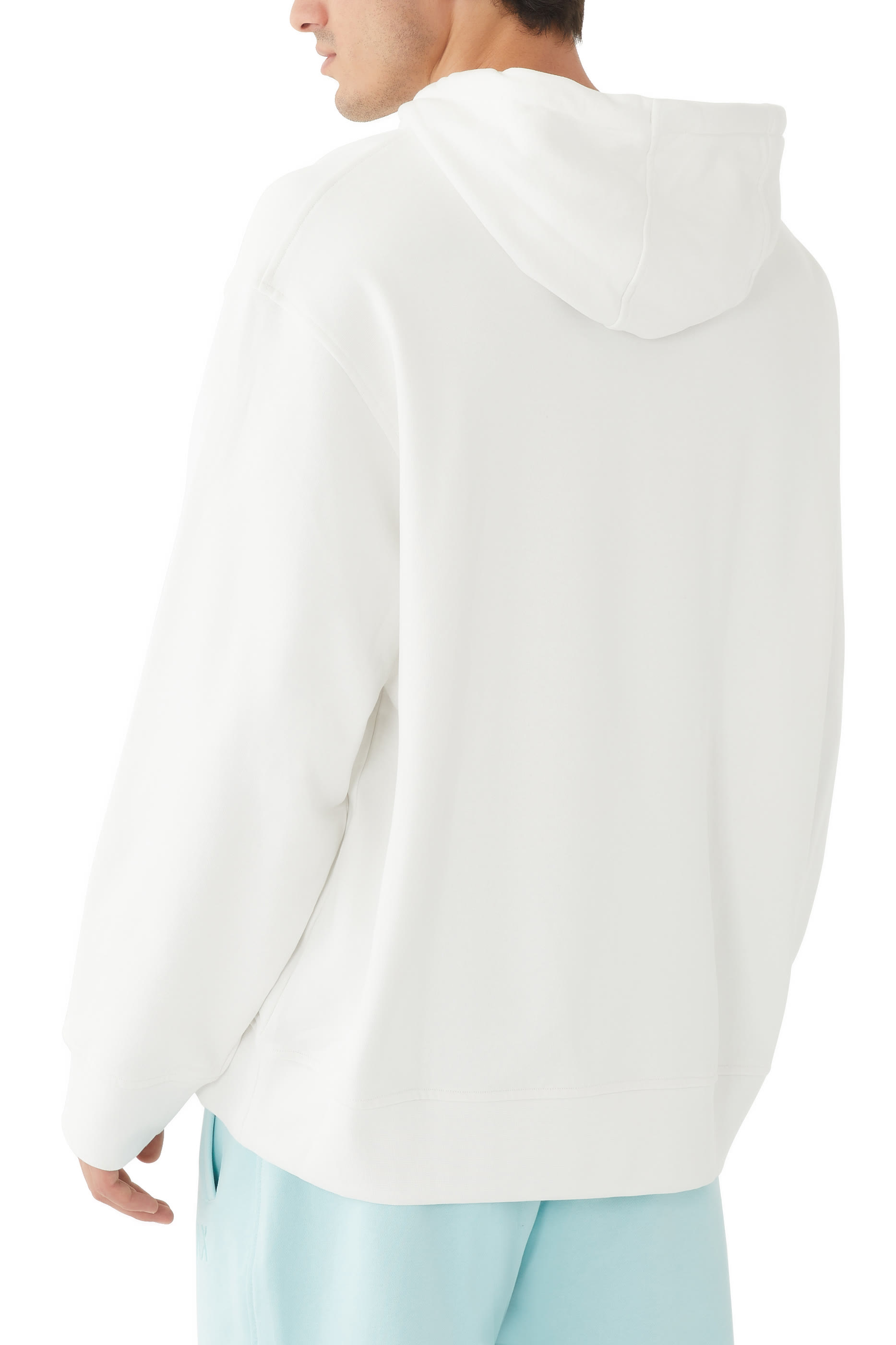 Logo Cotton Fleece Hoodie