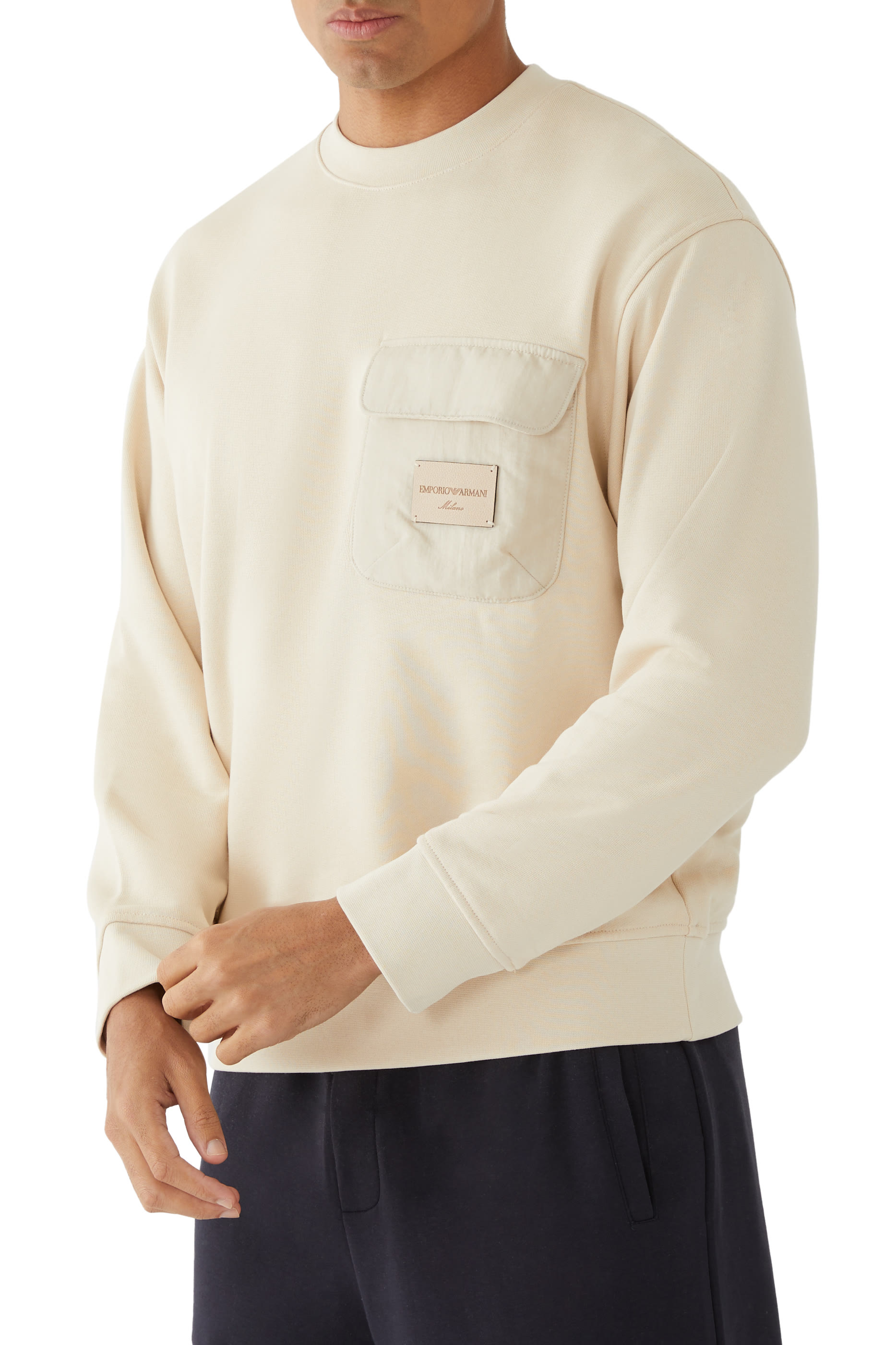 Chest Pocket Sweatshirt