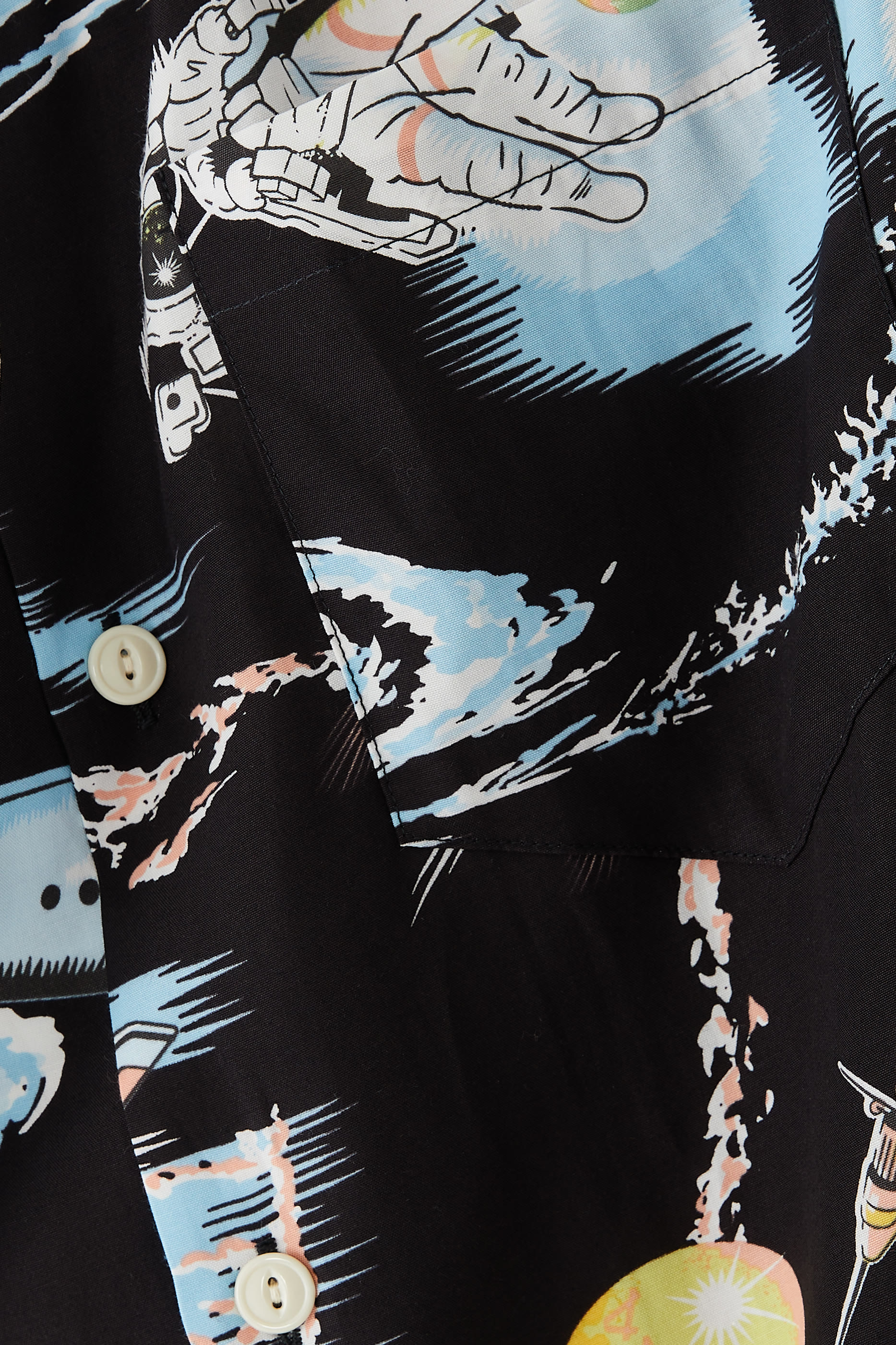 Graphic Aloha Shirt